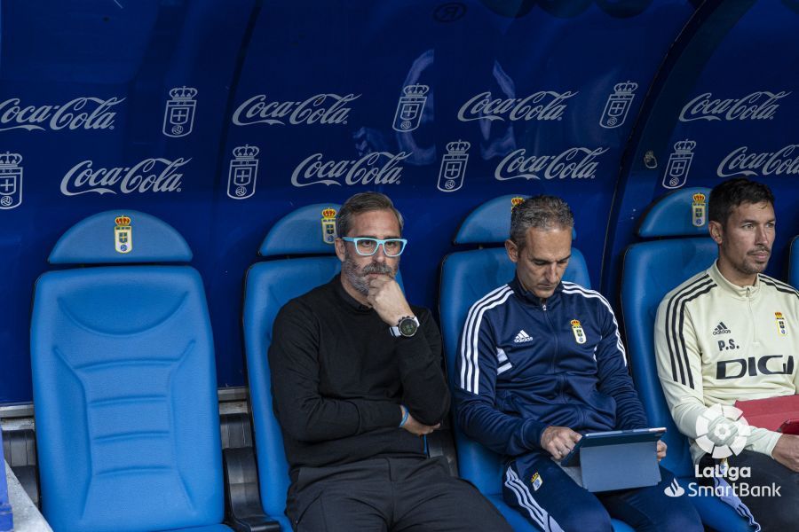 Imágenes del partido Oviedo Huesca. Foto La Liga 