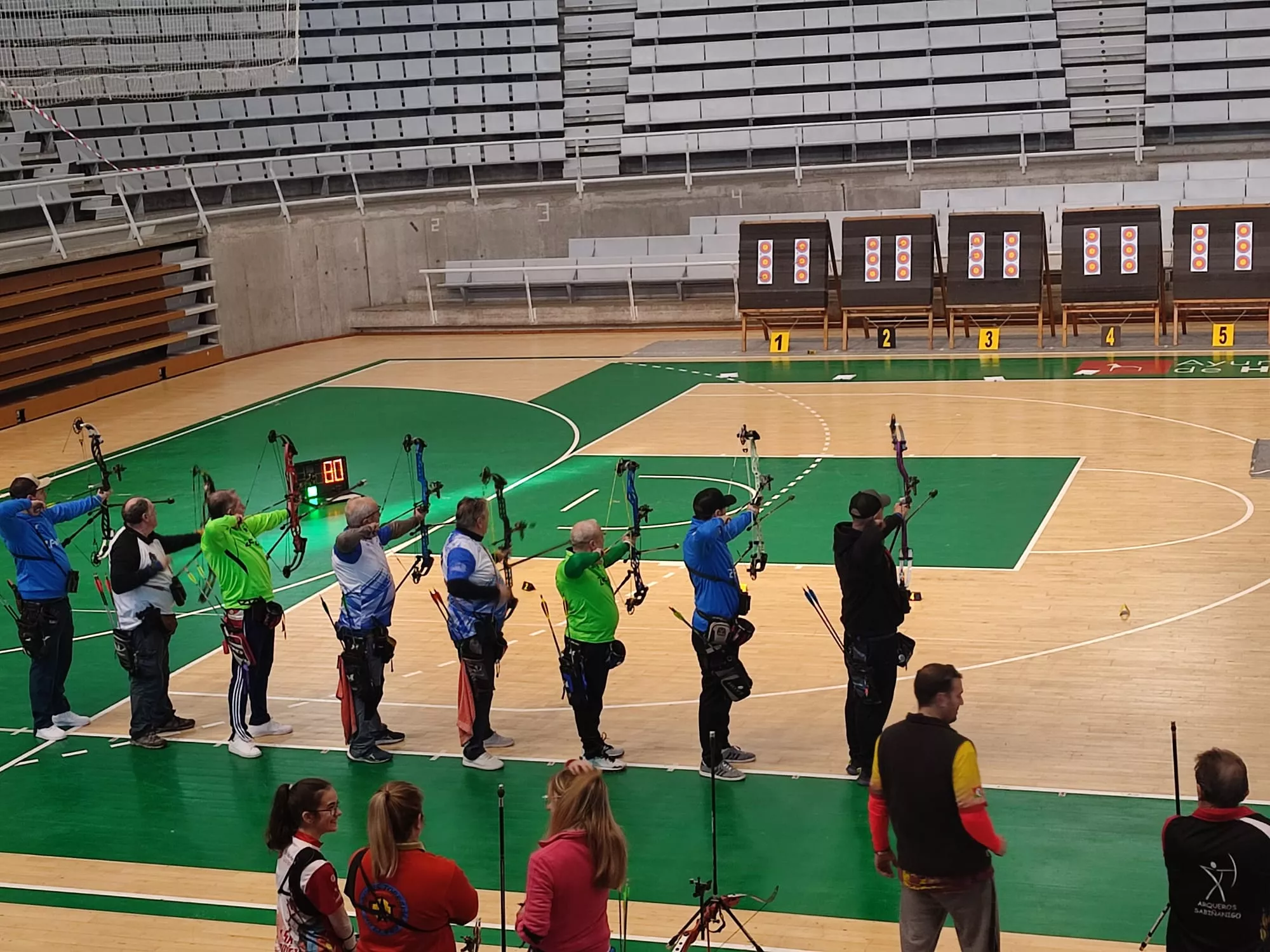 Trofeo San Vicente de tiro con arco en la pasada edición.