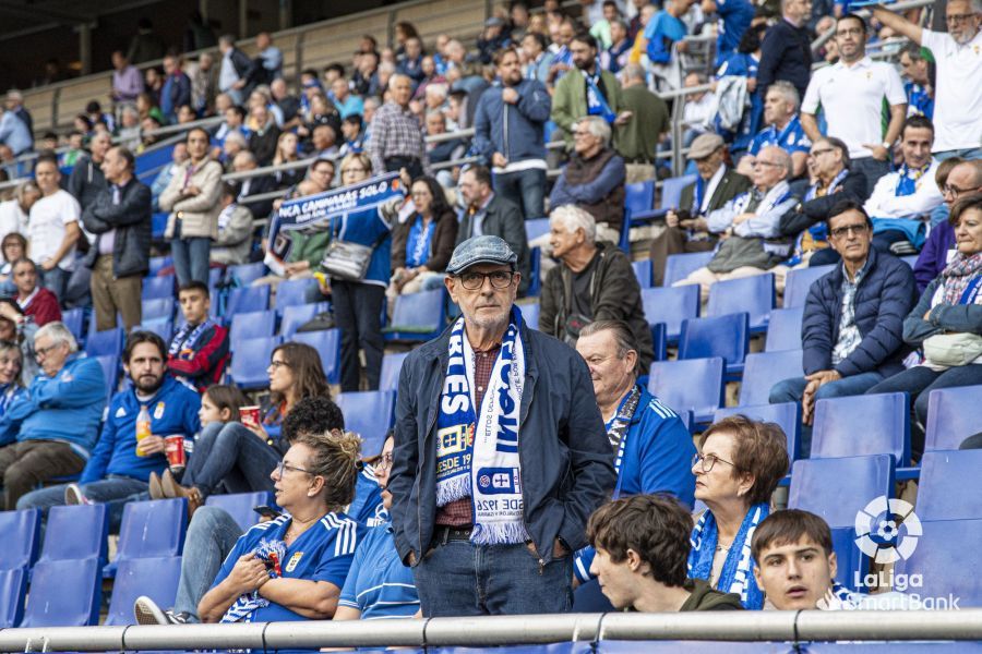 Imágenes del partido Oviedo Huesca. Foto La Liga 