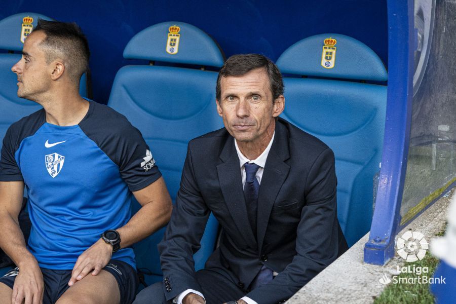Imágenes del partido Oviedo Huesca. Foto La Liga 