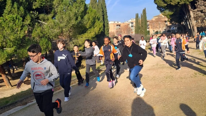 Alumnos de Barbastro han comenzado la celebración del Día de la Paz 2024. Alumnos de Barbastro han comenzado la celebración del Día de la Paz 2024.