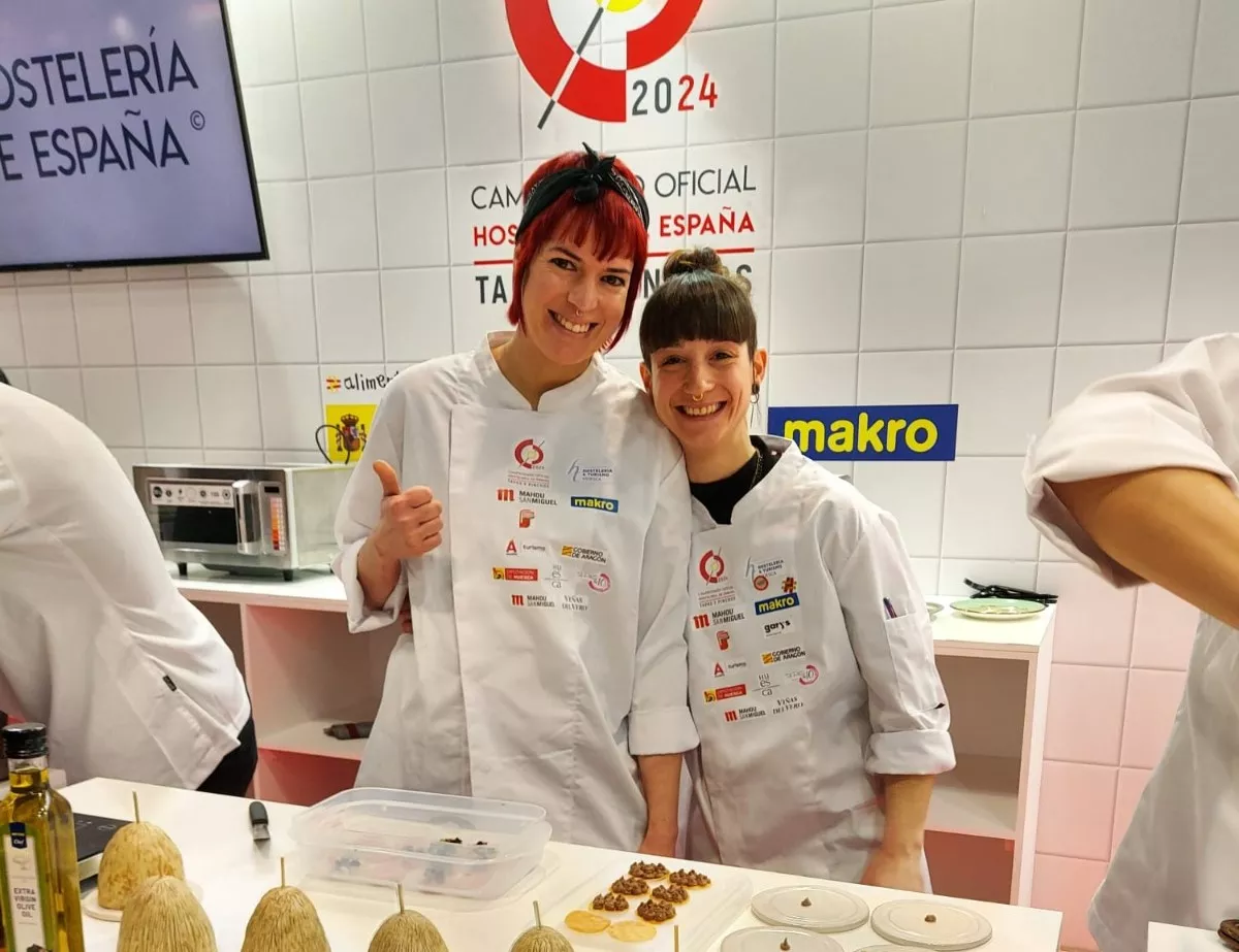 Susana Marqueta e Iris Jordán.