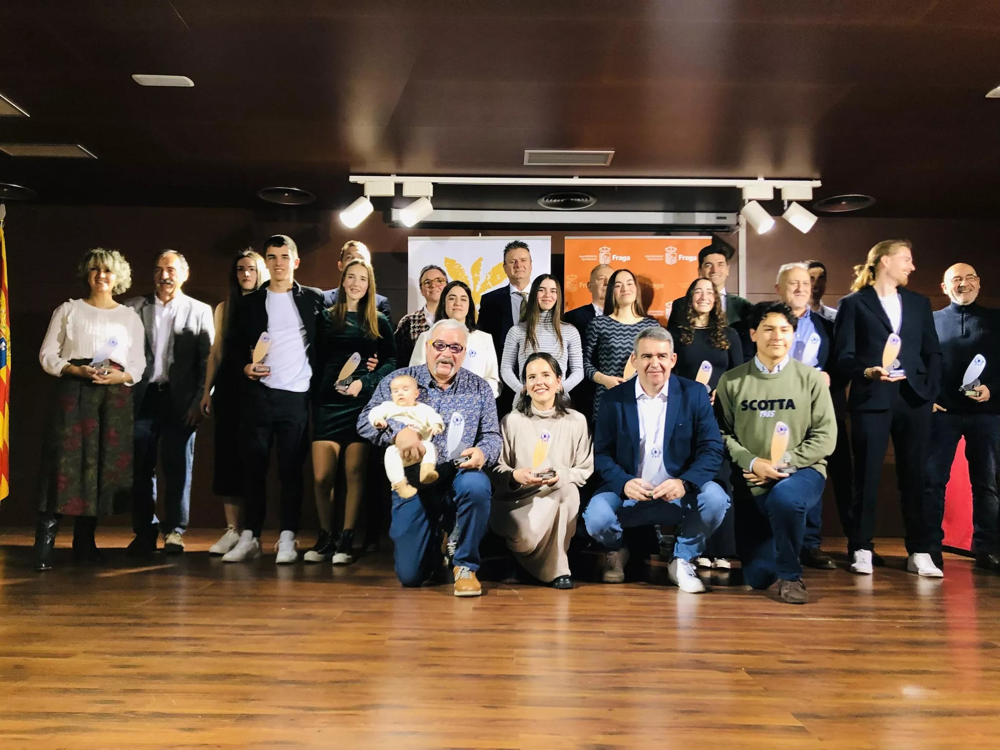 Gala del Piragüismo Aragonés: Foto Comarca Bajo Cinca