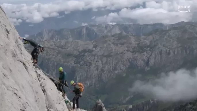 Imagen del tráiler de la serie de Prime Video sobre la formación de los especialistas de los Greim de la Guardia Civil. Imagen del tráiler de la serie de Prime Video sobre la formación de los especialistas de los Greim de la Guardia Civil.