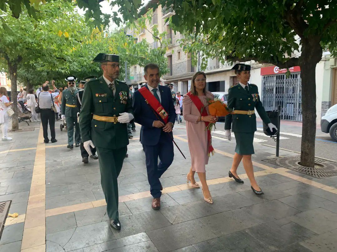 Fraga celebra el día grande de sus fiestas del Pilar. Foto: Ayuntamiento de Fraga