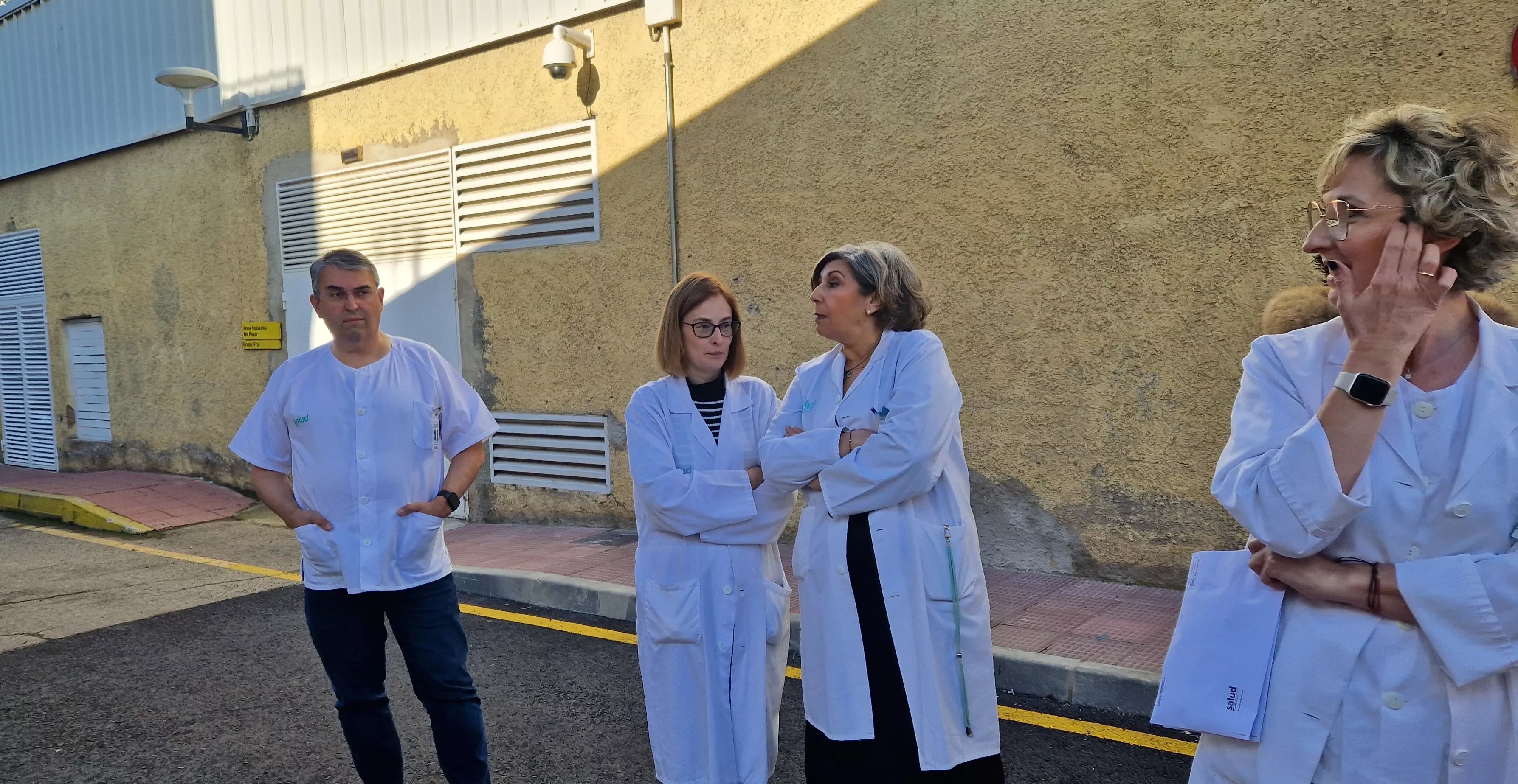 Inauguración del nuevo servicio de radioterapia del Hospital San Jorge de Huesca. Foto Myriam Martínez