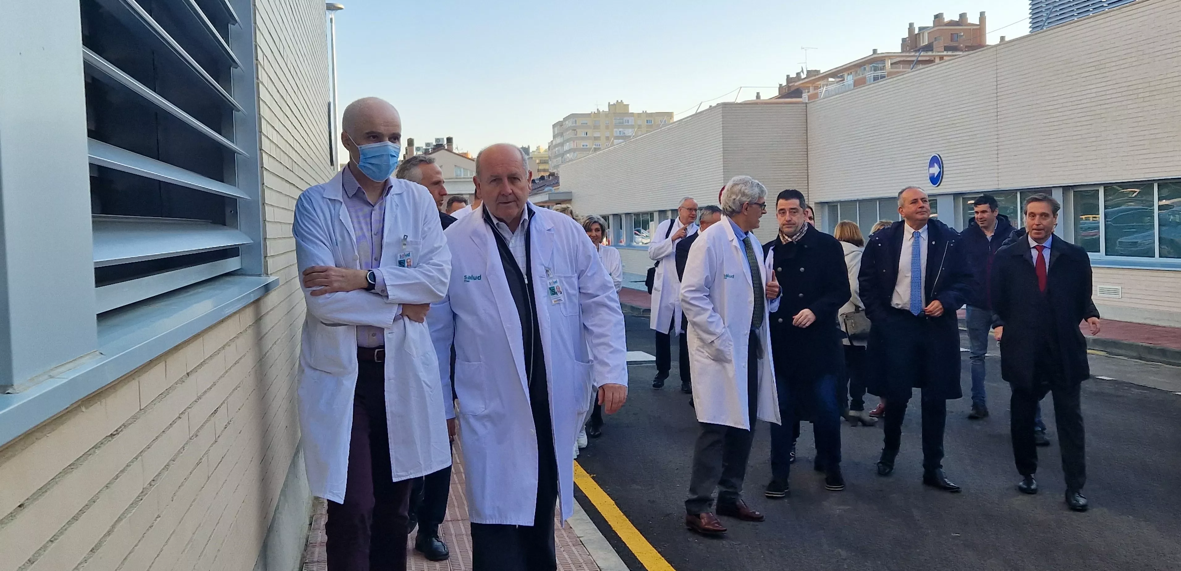 Inauguración del nuevo servicio de radioterapia del Hospital San Jorge de Huesca. Foto Myriam Martínez