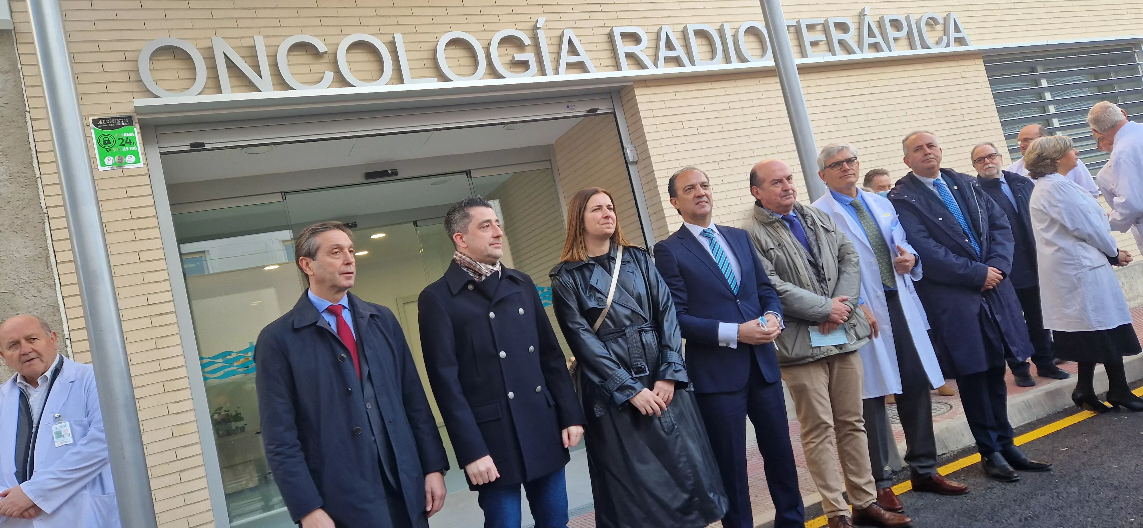 Inauguración del nuevo servicio de radioterapia del Hospital San Jorge de Huesca. Foto Myriam Martínez