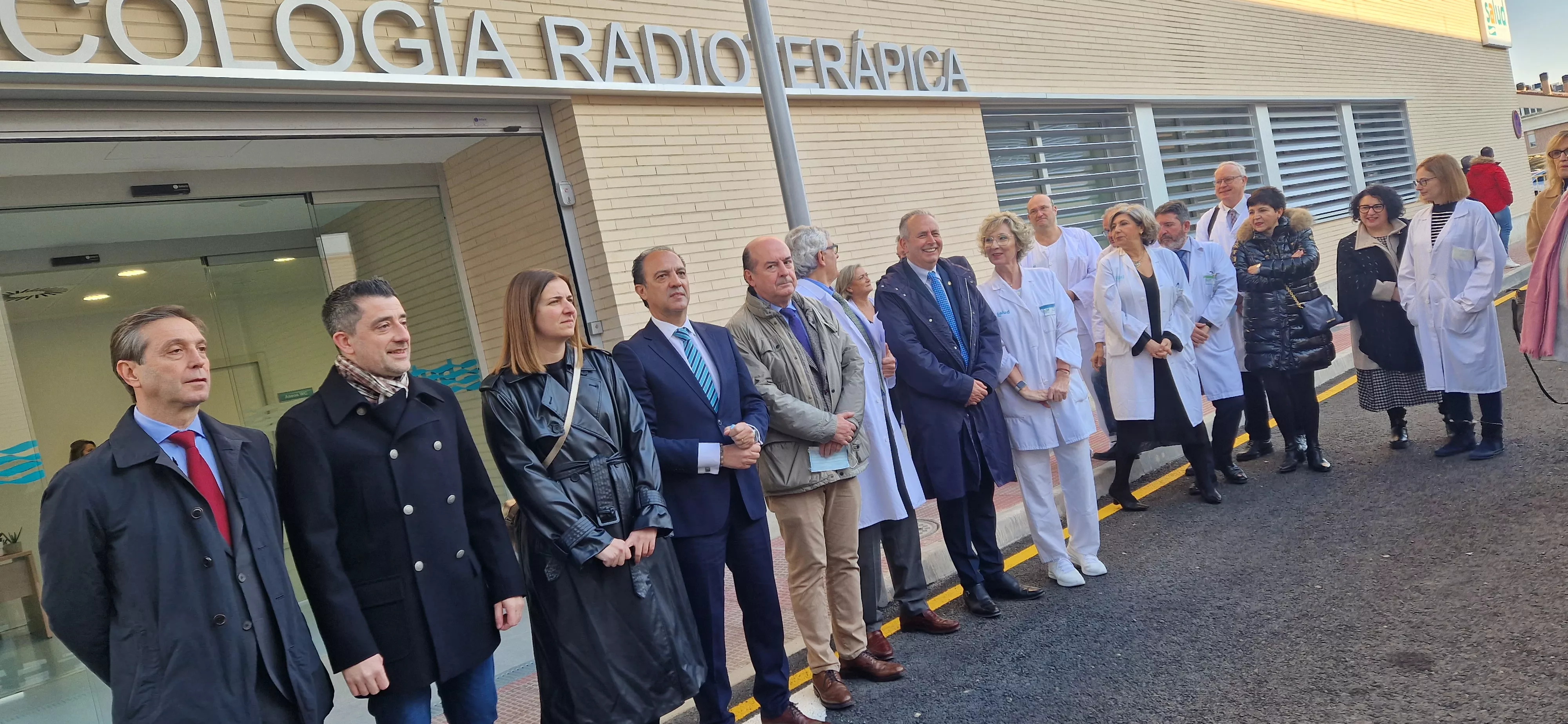Inauguración del nuevo servicio de radioterapia del Hospital San Jorge de Huesca. Foto Myriam Martínez