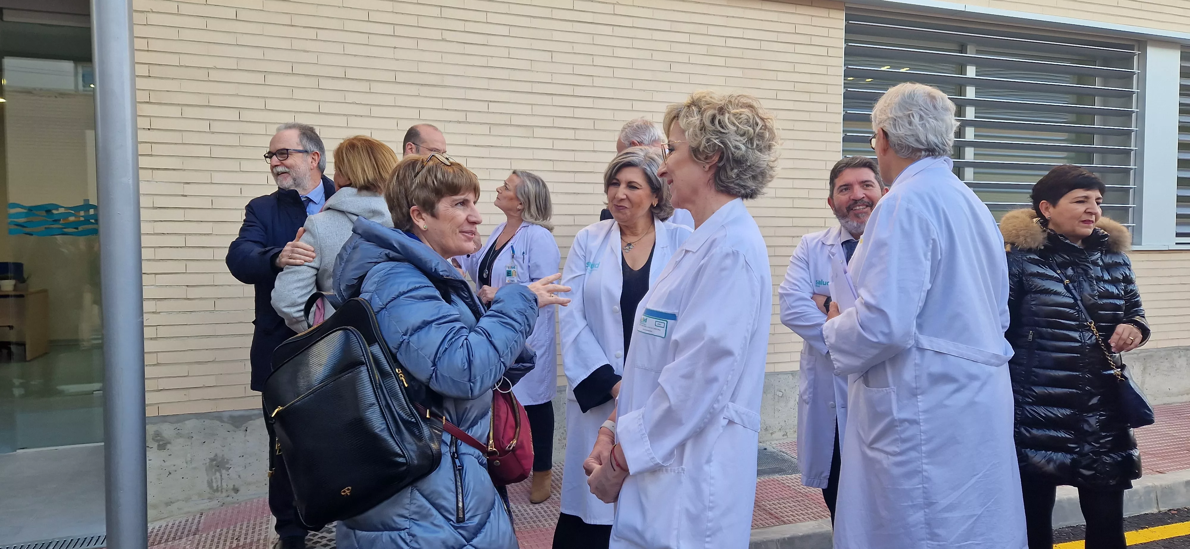 Inauguración del nuevo servicio de radioterapia del Hospital San Jorge de Huesca. Foto Myriam Martínez