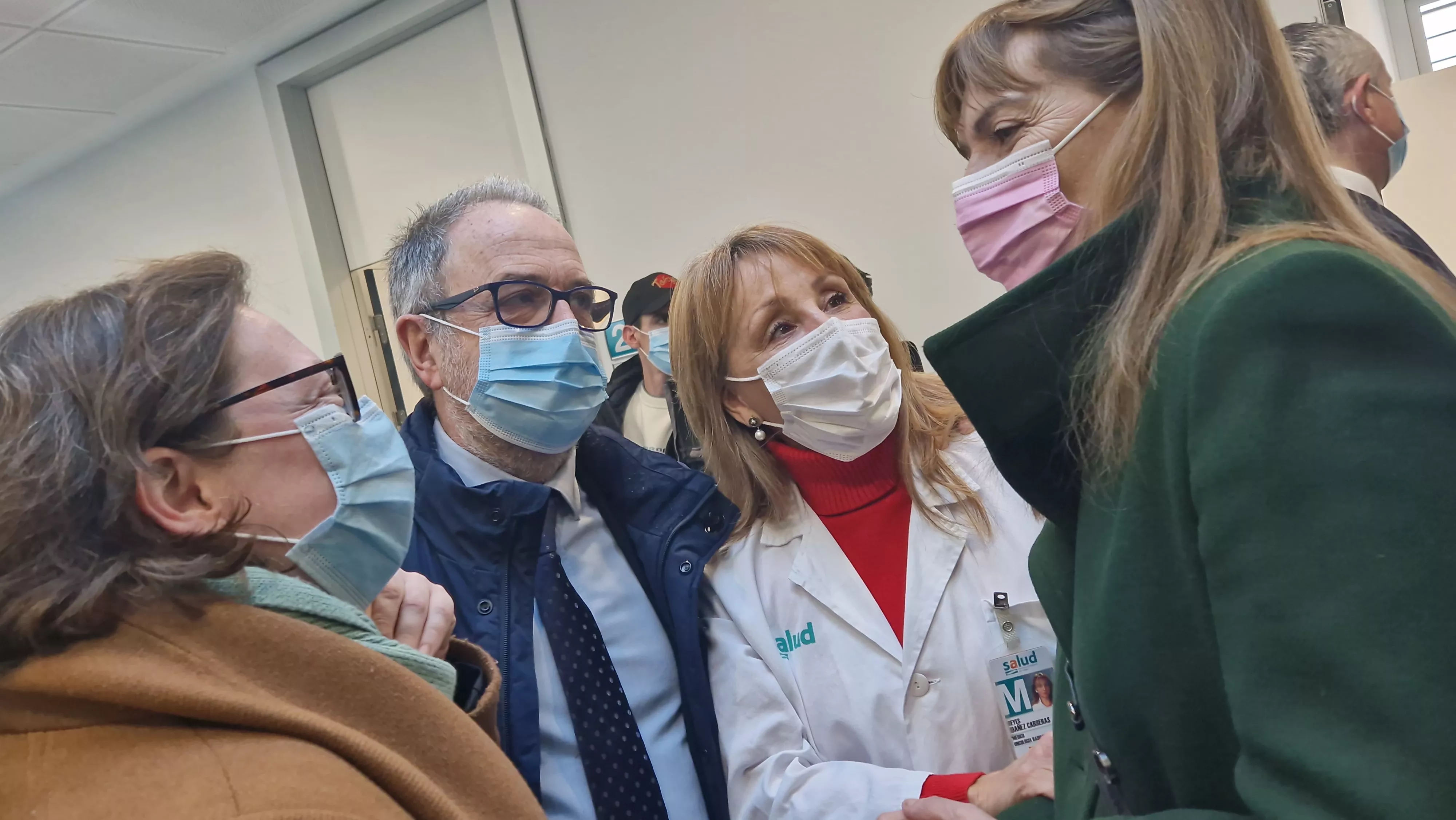 Inauguración del nuevo servicio de radioterapia del Hospital San Jorge de Huesca. Foto Myriam Martínez