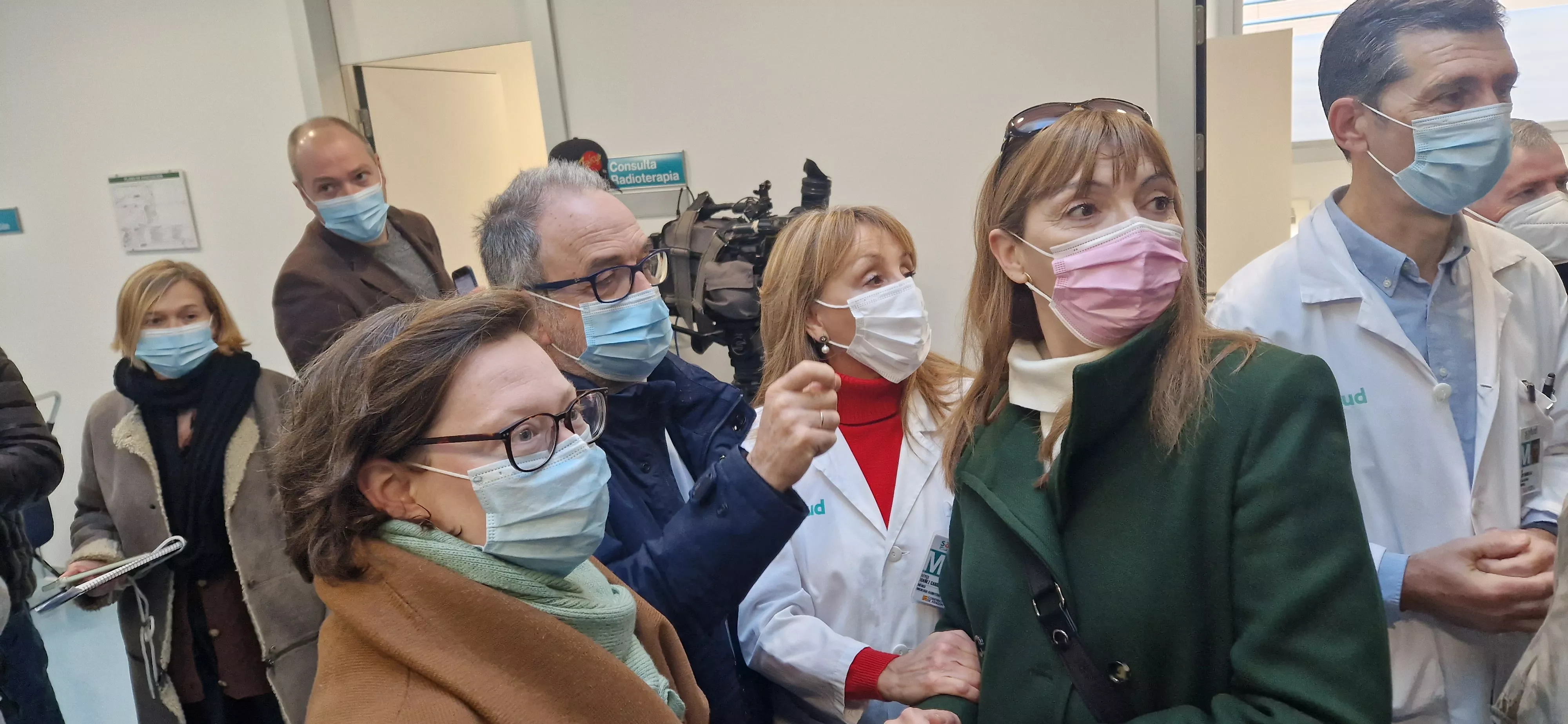 Inauguración del nuevo servicio de radioterapia del Hospital San Jorge de Huesca. Foto Myriam Martínez