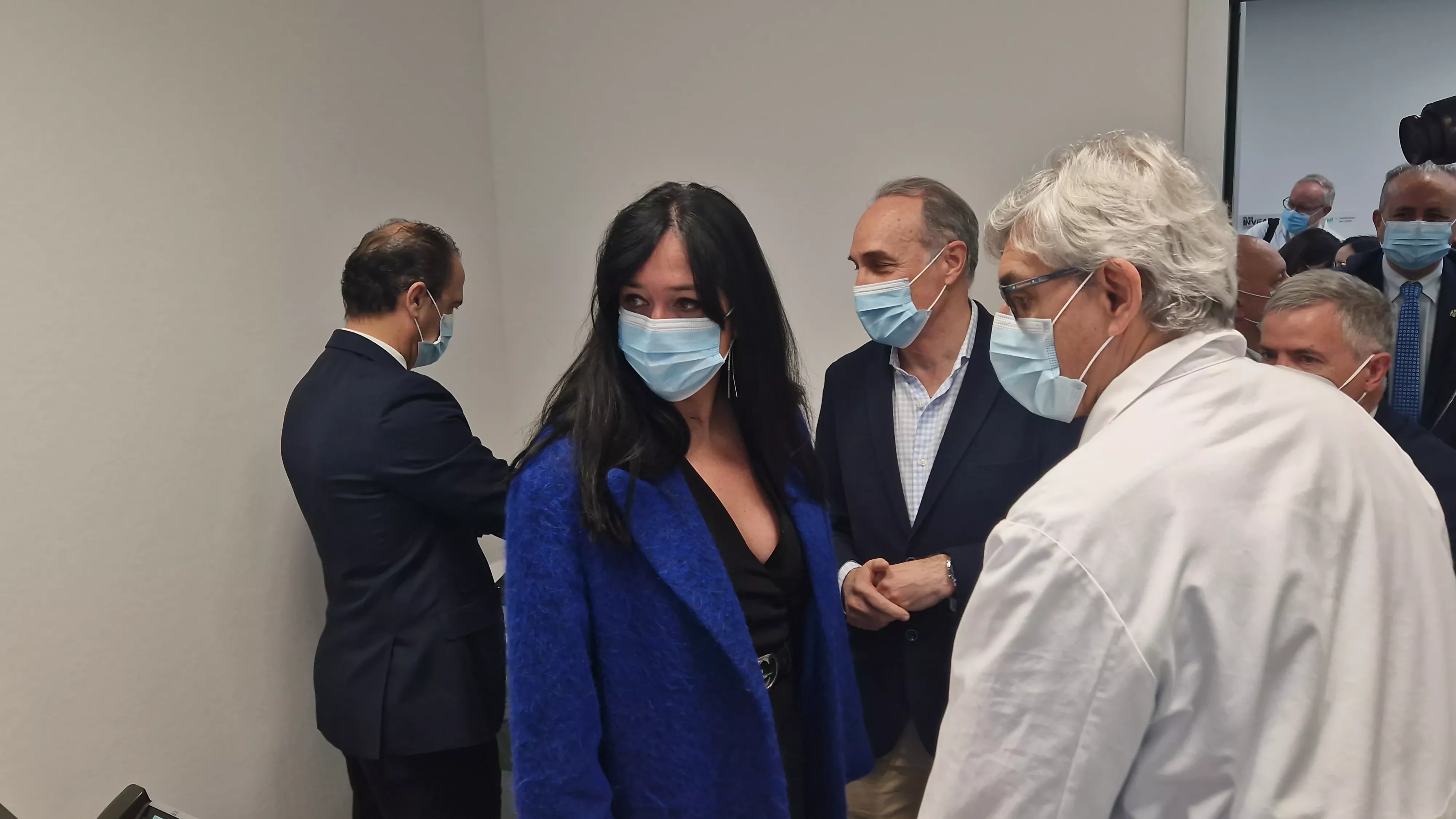 Inauguración del nuevo servicio de radioterapia del Hospital San Jorge de Huesca. Foto Myriam Martínez