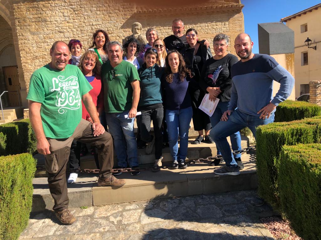 Diez personas desempleadas de Monegros y Bajo Cinca se forman en jardinería