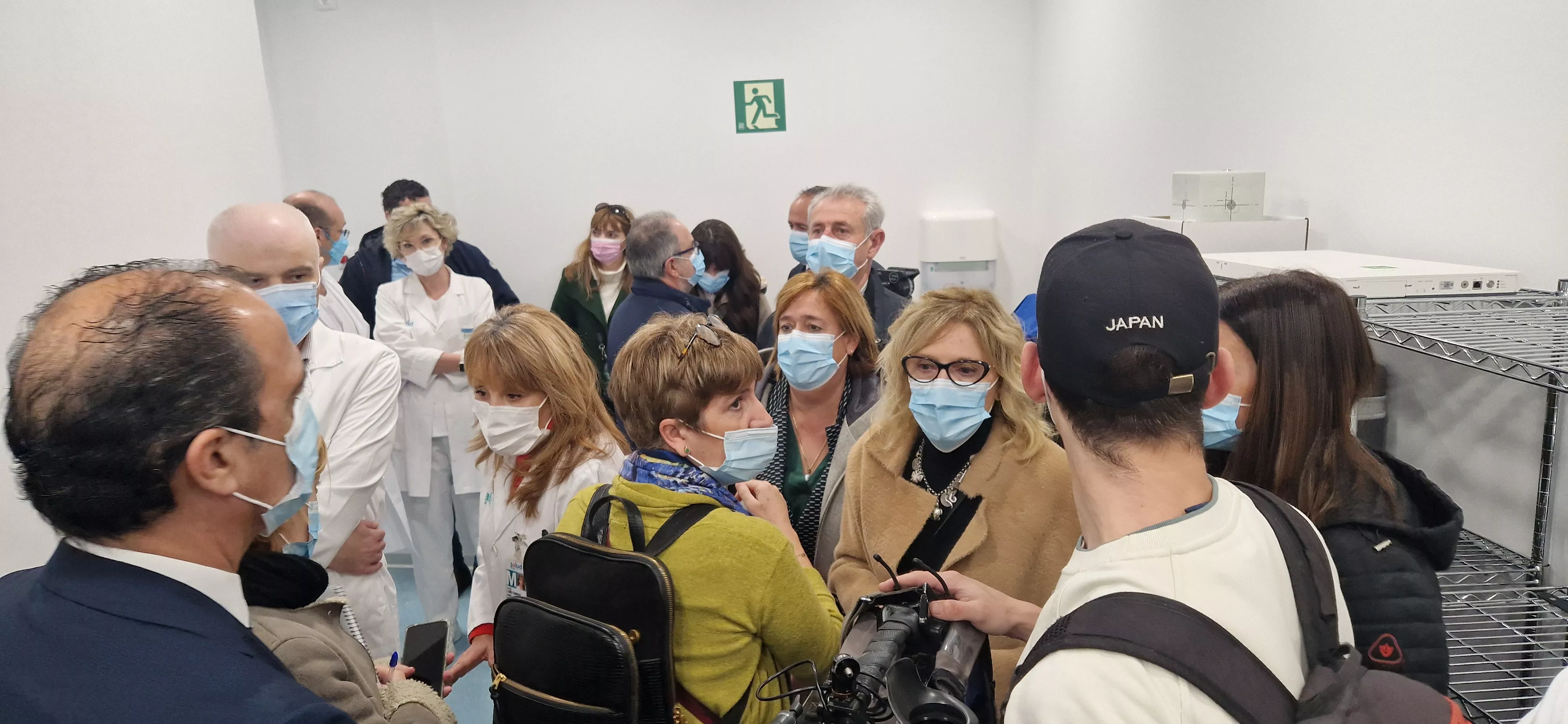 Inauguración del nuevo servicio de radioterapia del Hospital San Jorge de Huesca. Foto Myriam Martínez