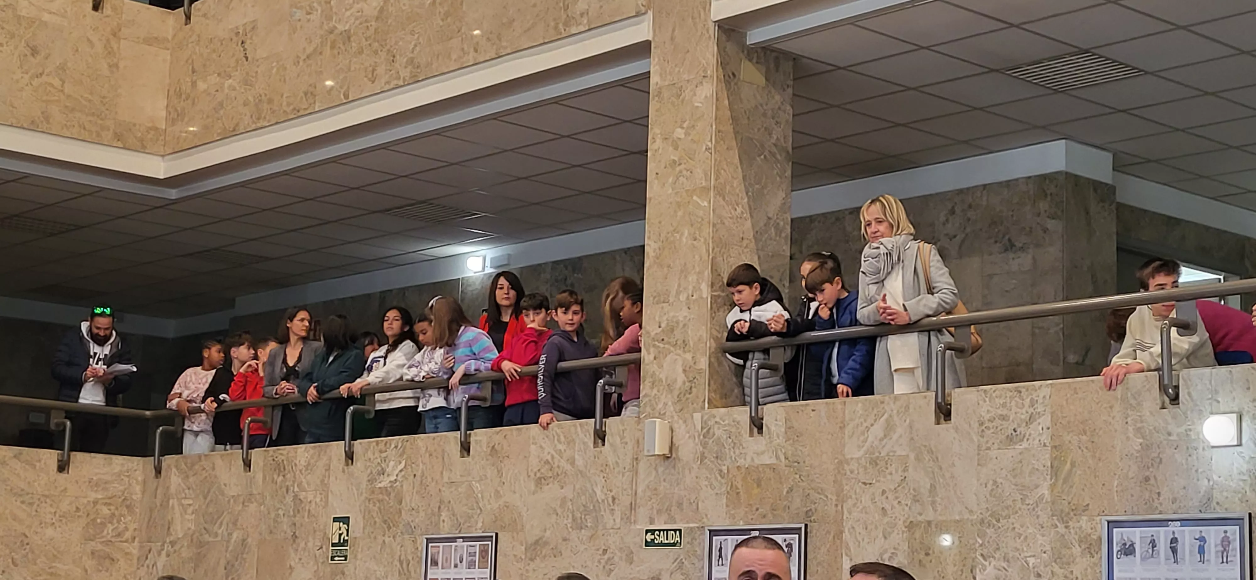 Acto institucional en la Comisaría de Policía de Huesca. Foto Mercedes Manterola