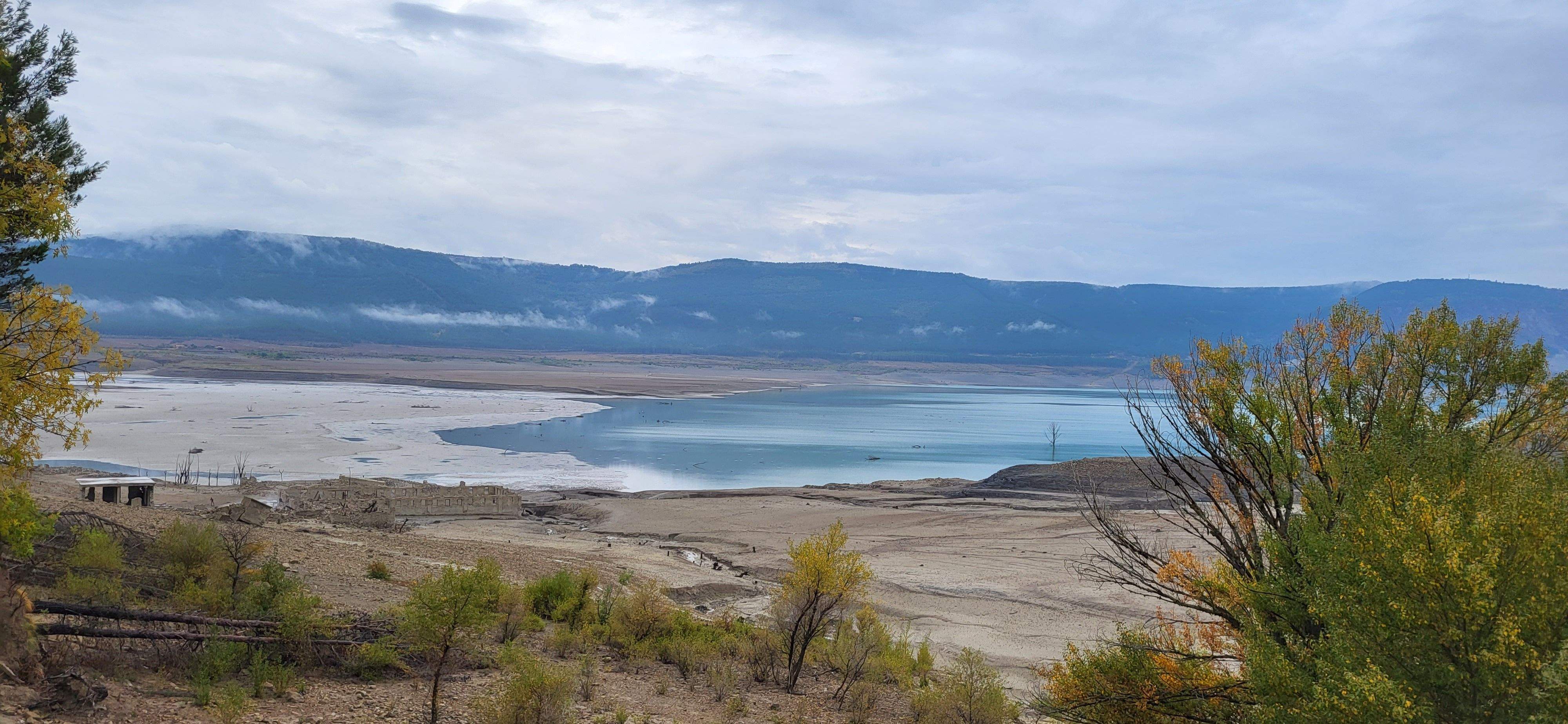 Estado actual del embalse de Yesa
