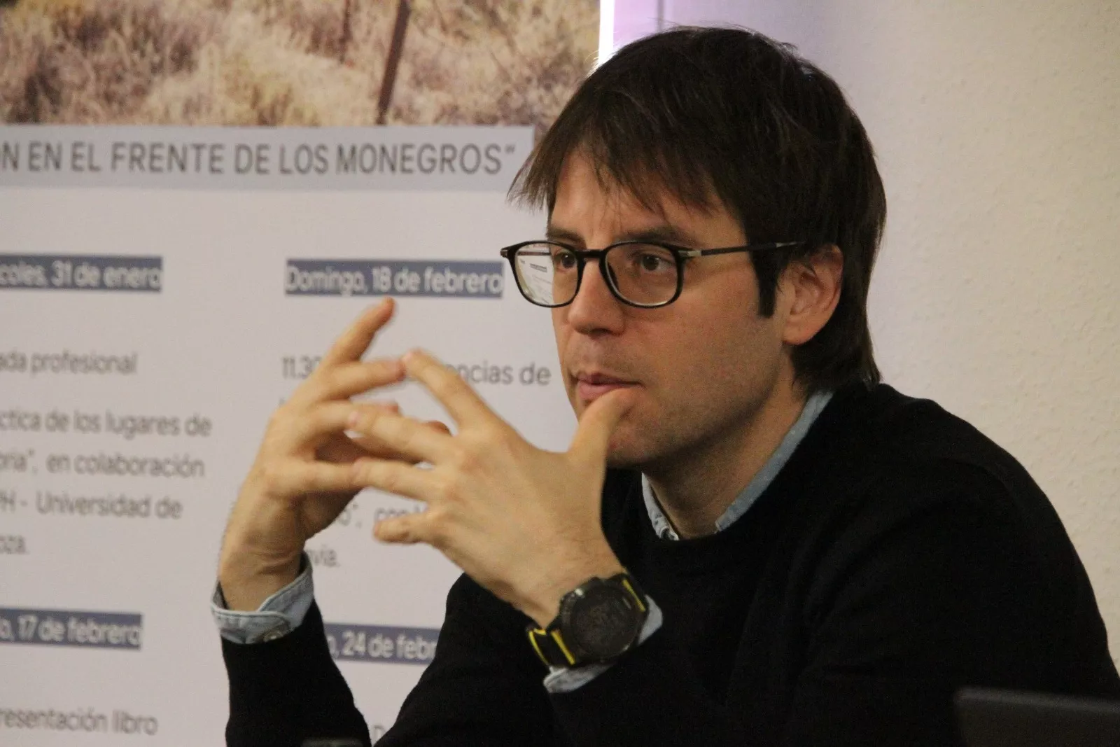 Jornada 'Didáctica de los lugares de memoria' celebrada en Robres.