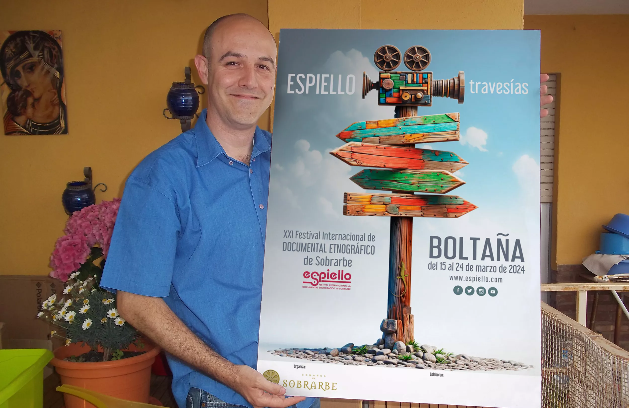 Cartel ganador de la XXI edición del Festival Espiello.