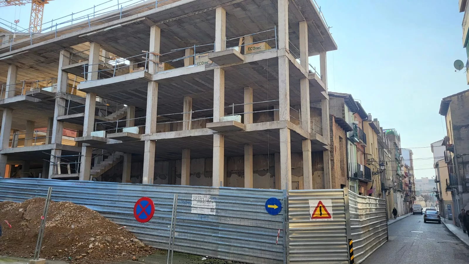 Recorrido por las obras de la Merced