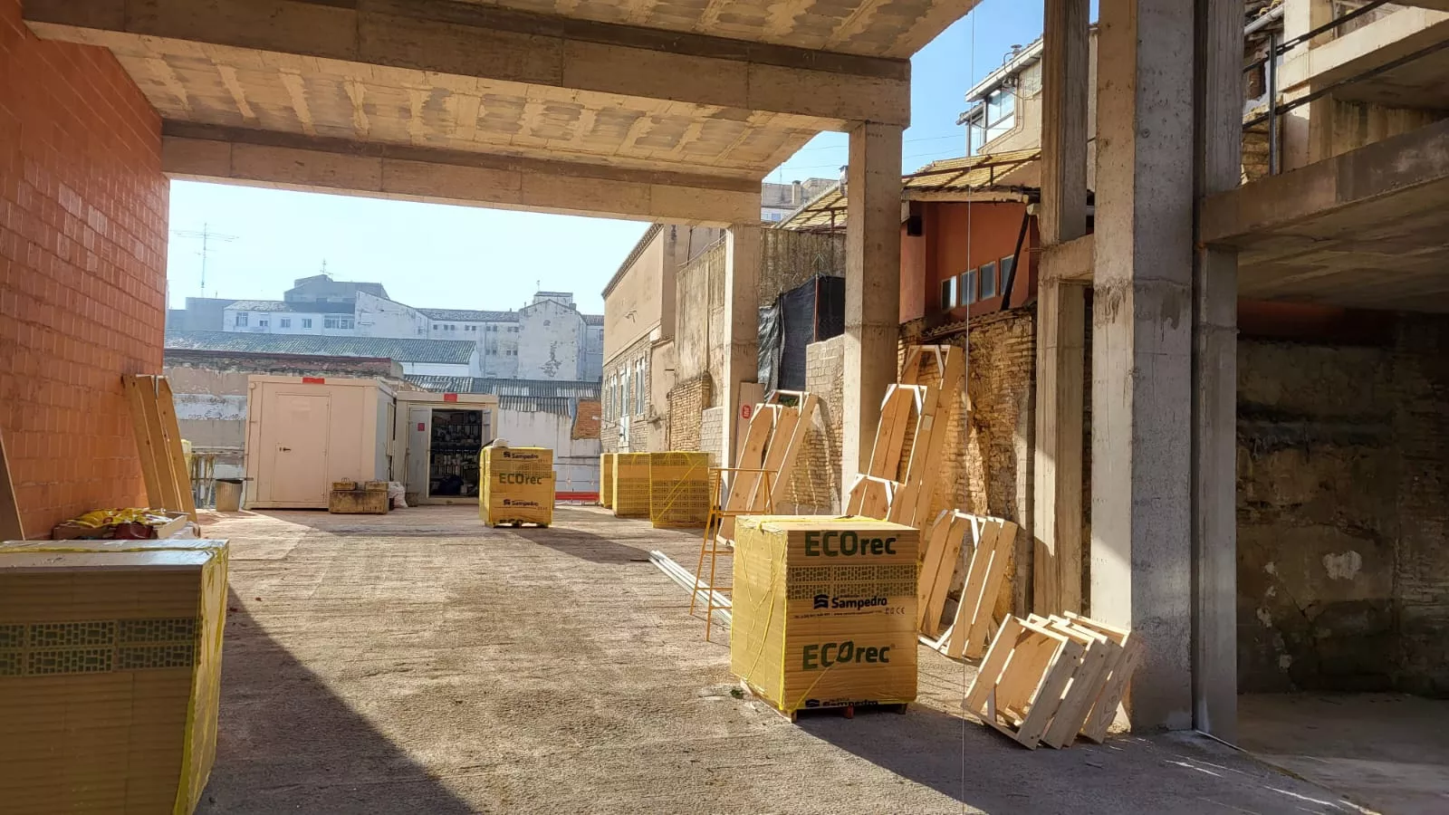 Recorrido por las obras de la Merced