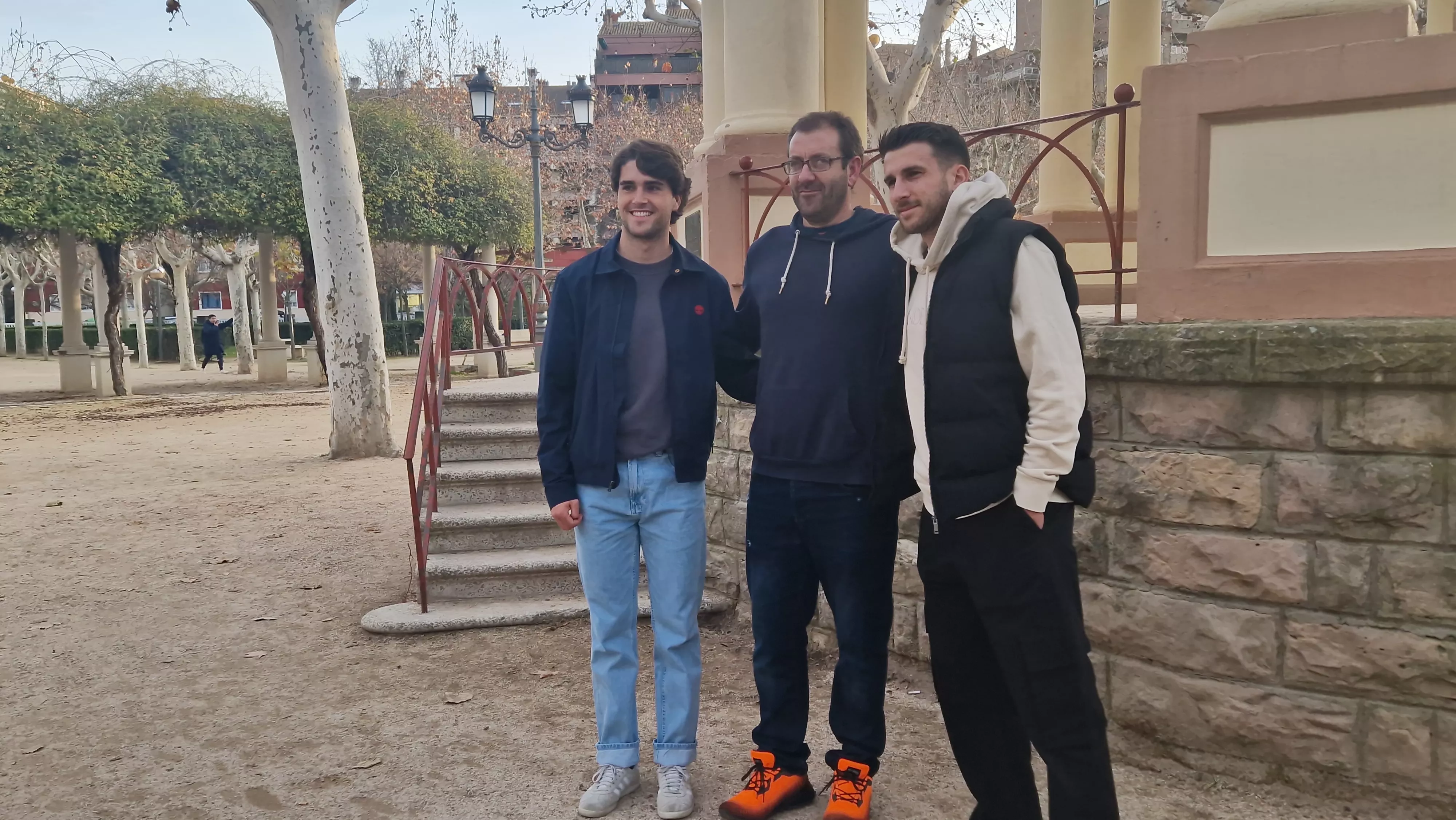 Campaña Sí se puede con Gerard Valentín y Javi Martínez. Foto Myriam Martínez