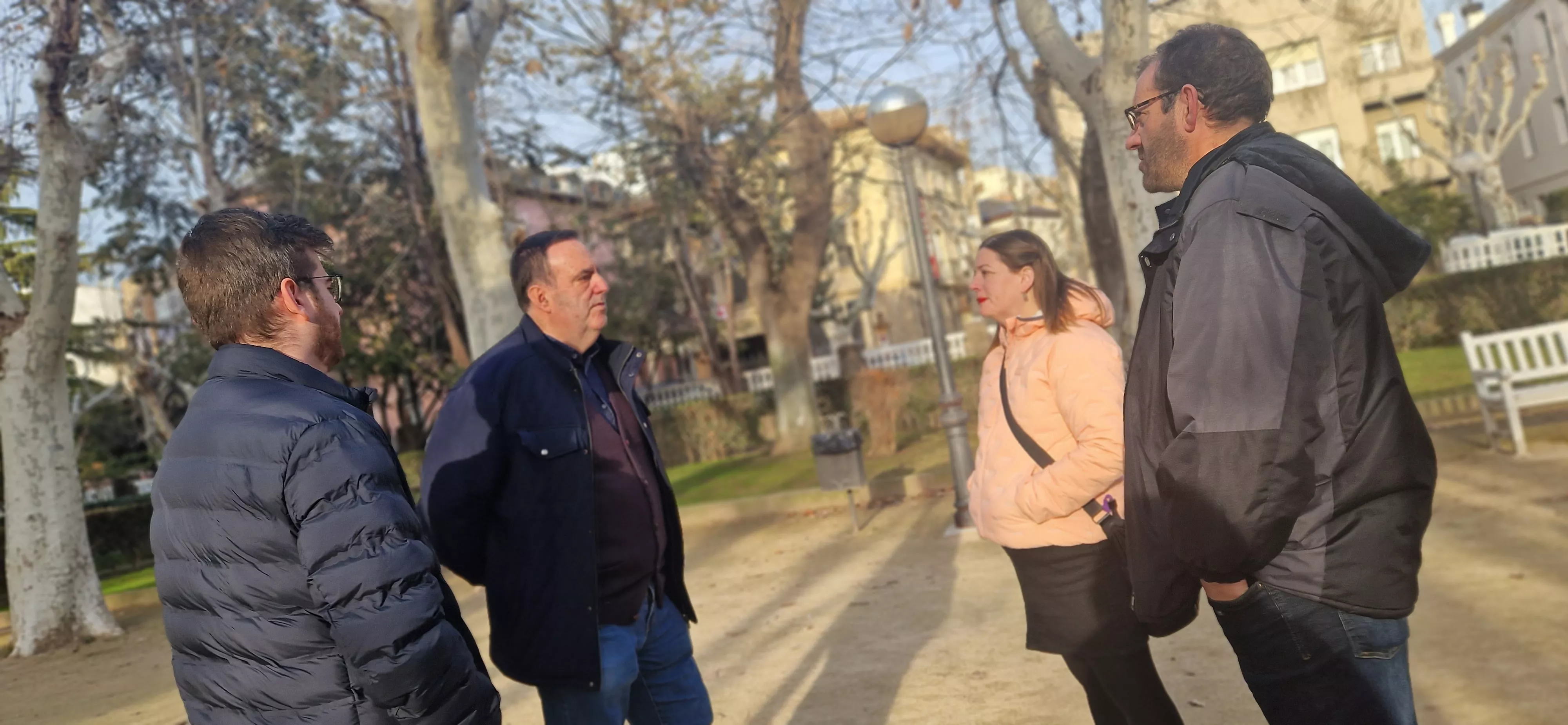 Campaña Sí se puede con Gerard Valentín y Javi Martínez. Foto Myriam Martínez