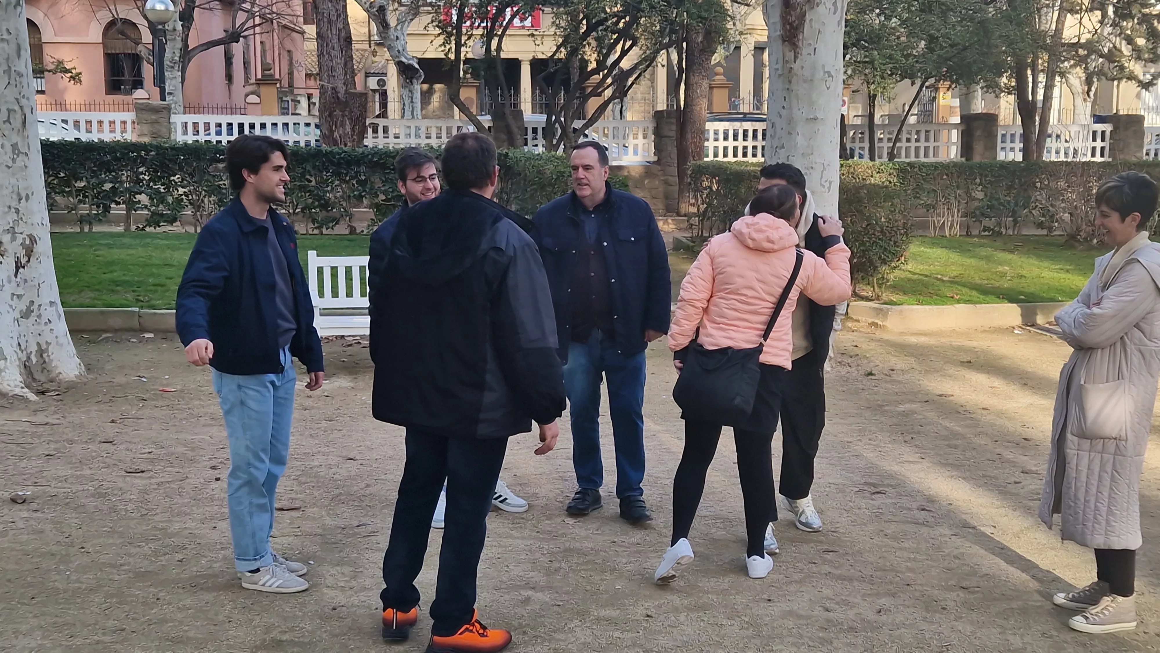 Campaña Sí se puede con Gerard Valentín y Javi Martínez. Foto Myriam Martínez