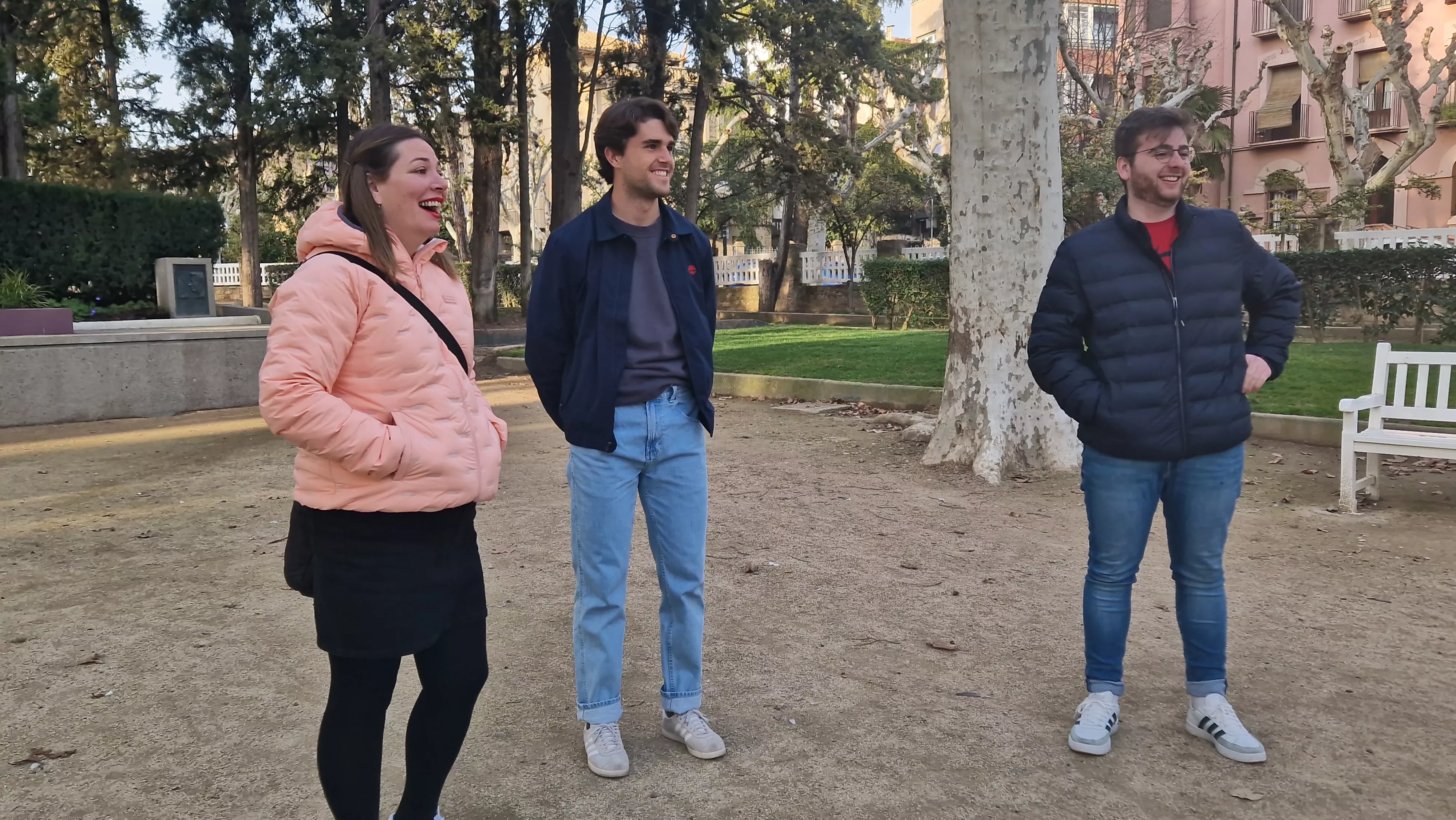 Campaña Sí se puede con Gerard Valentín y Javi Martínez. Foto Myriam Martínez