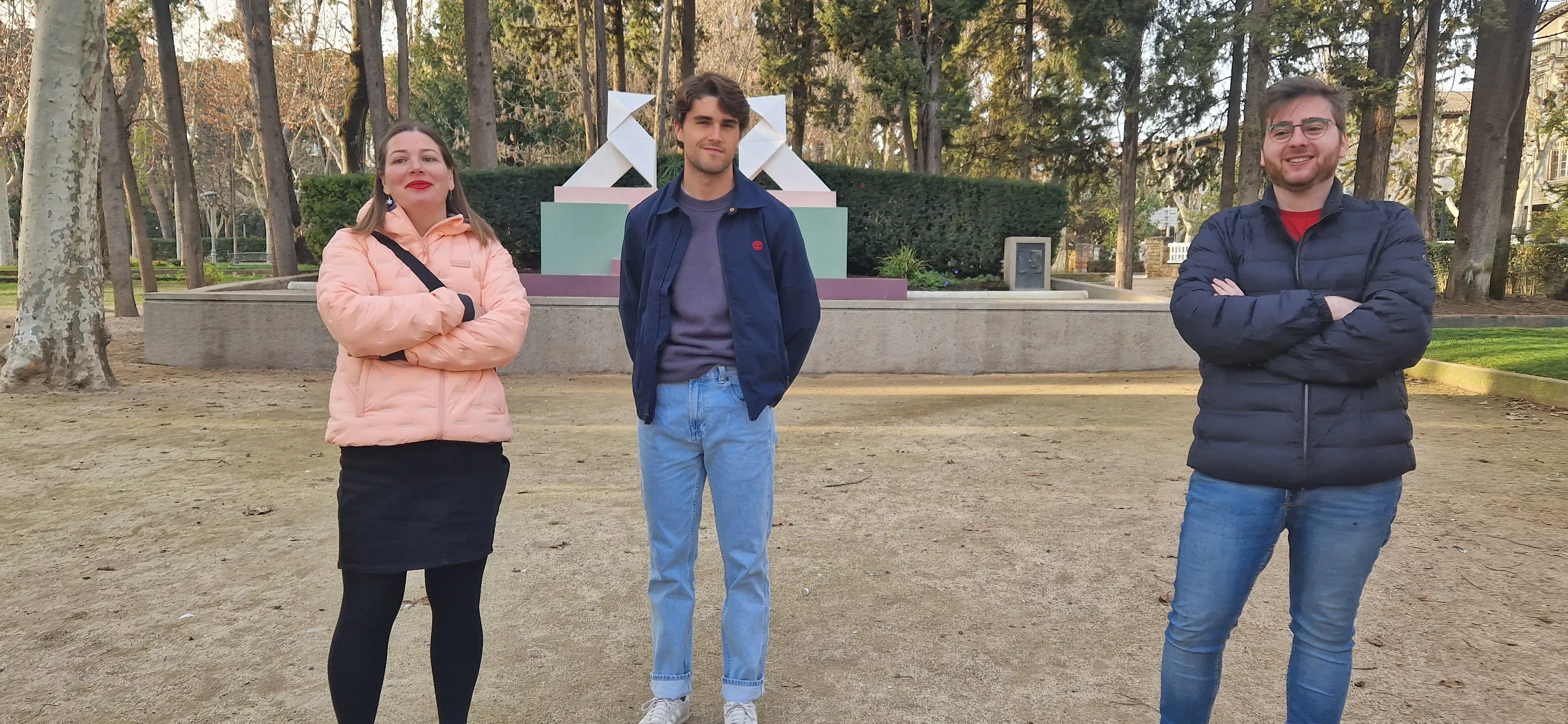 Campaña Sí se puede con Gerard Valentín y Javi Martínez. Foto Myriam Martínez