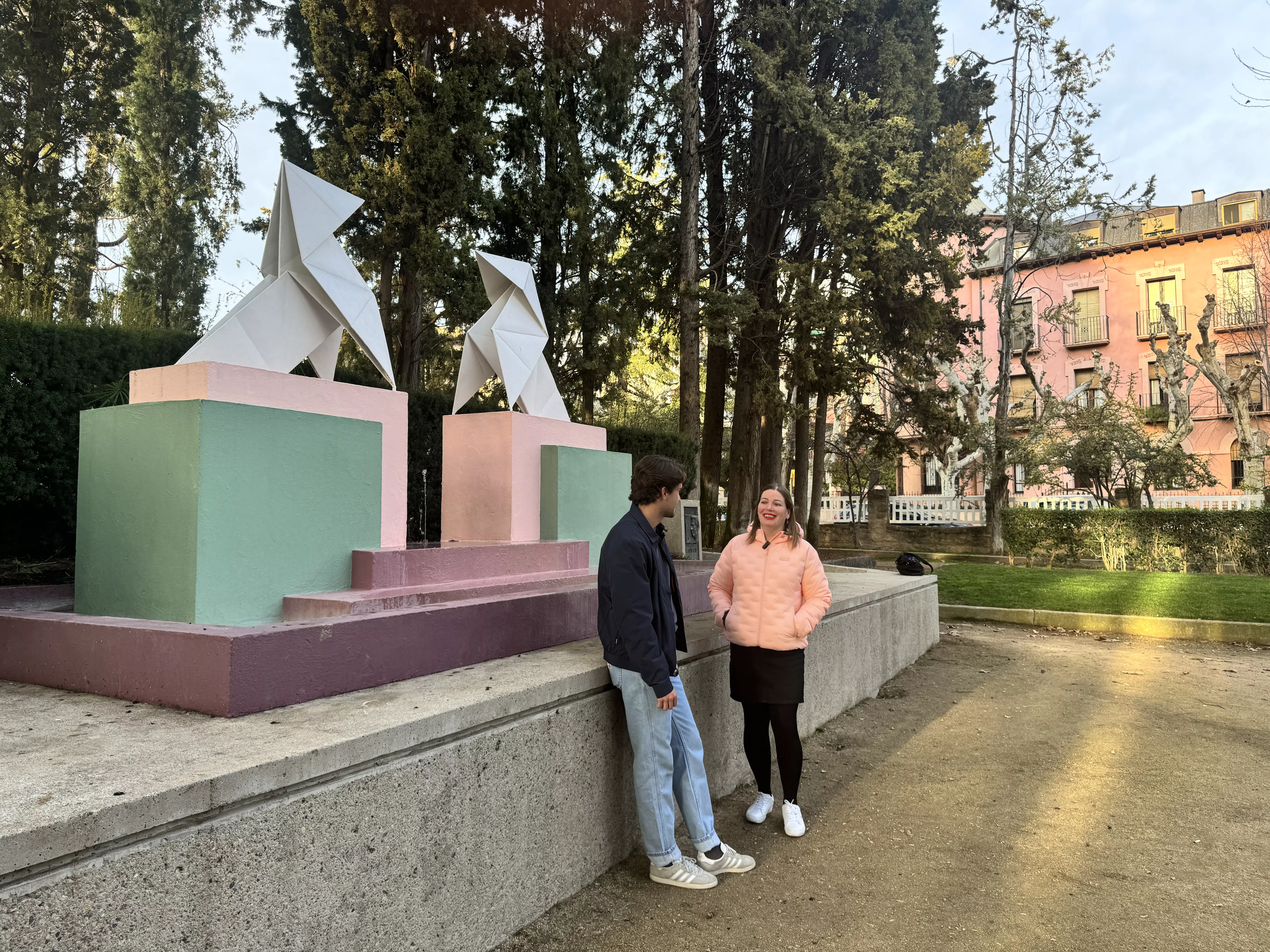 Campaña Sí se puede con Gerard Valentín y Javi Martínez. Foto Moisés Quintero