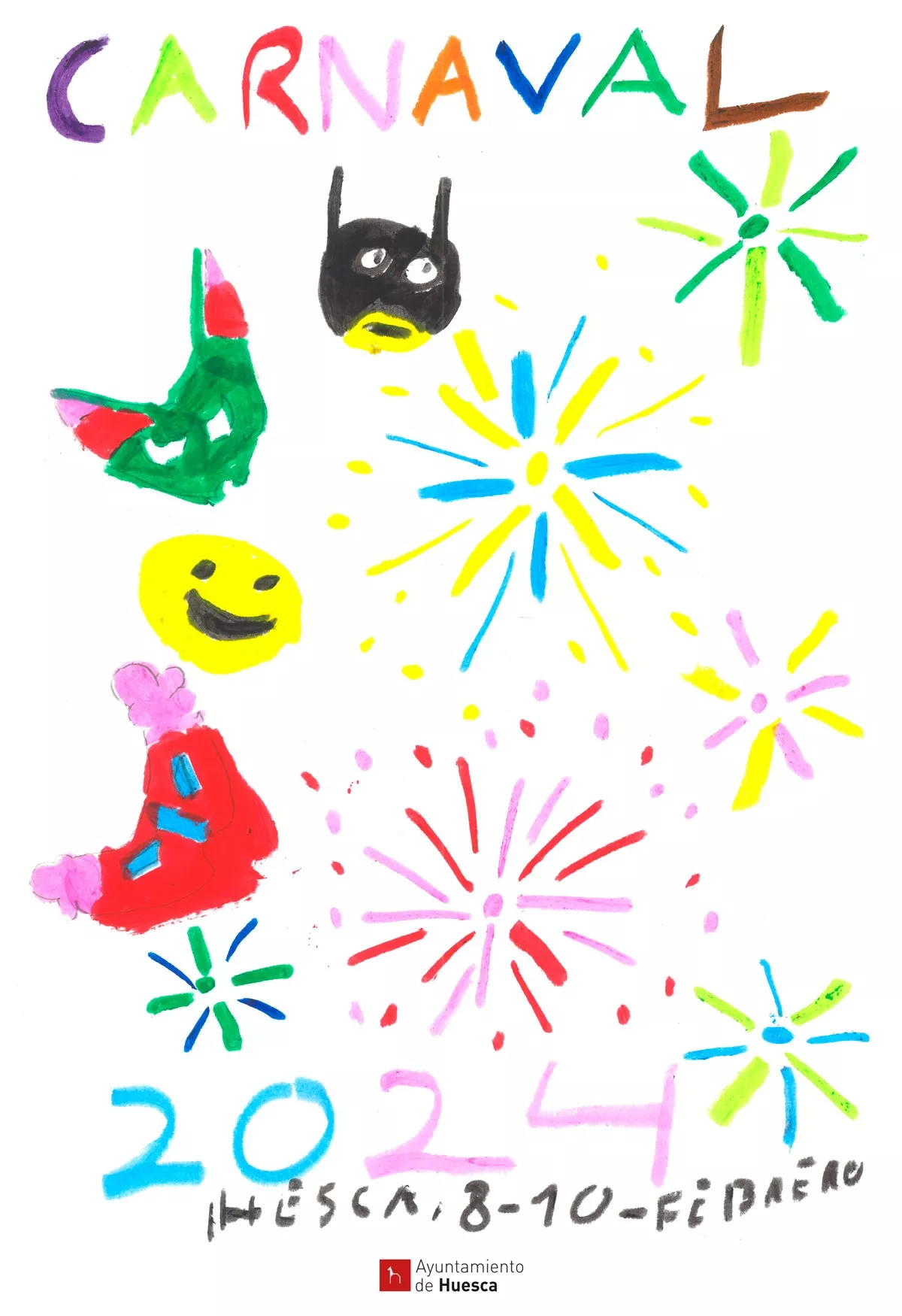 Cartel de Carnaval infantil galardonado.