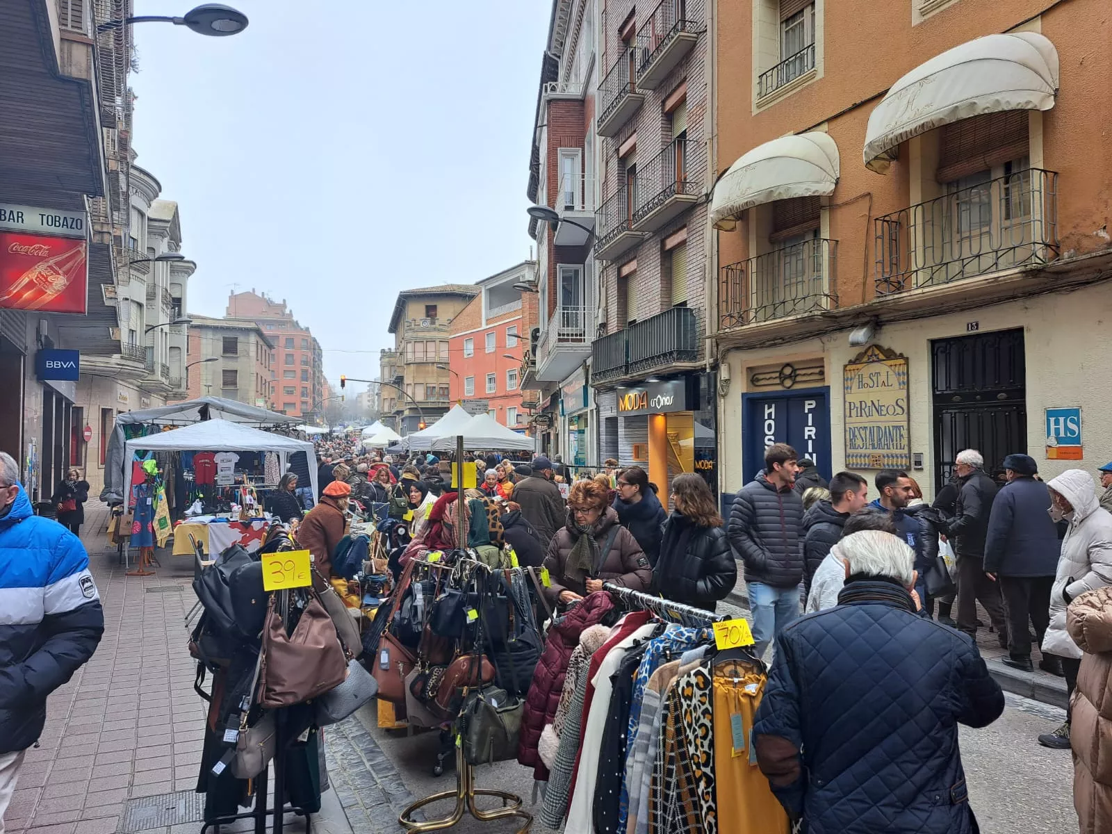 Feria de la Candelera de Barbastro. Fotografías Ayuntamiento de Barbastro