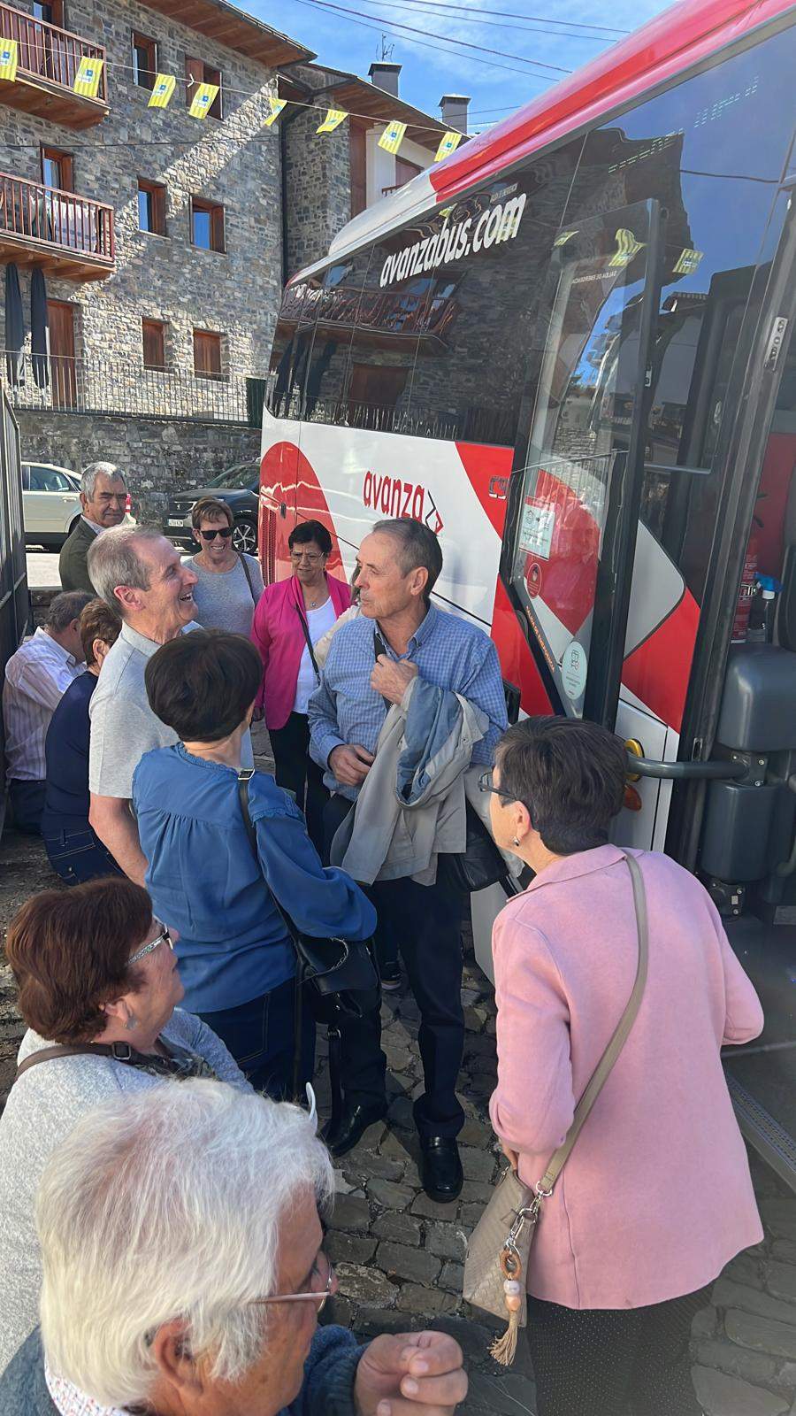 El grupo 4 de octubre de Montesusín en Ansó