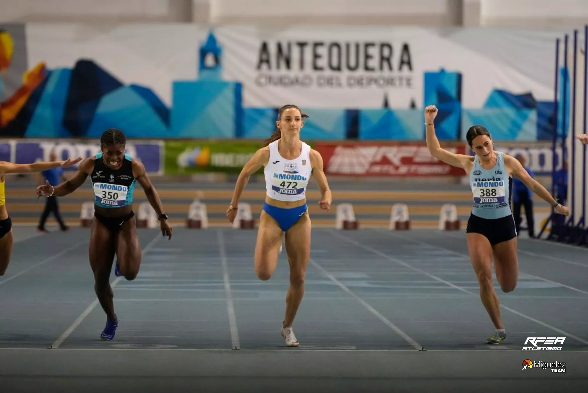 Elena Guiu, una de las atracciones en Huesca. Foto RFEA