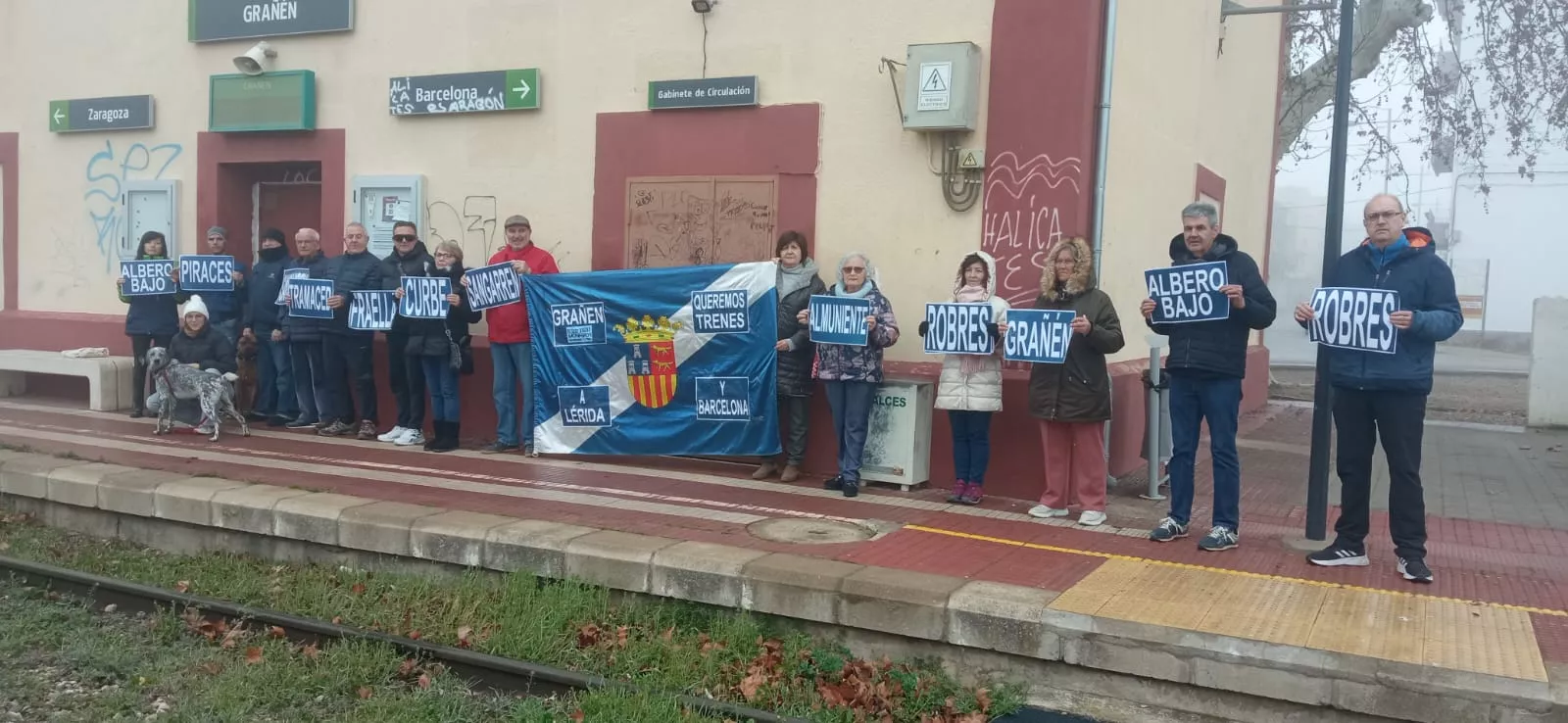35 Concentración de Monegros No Pierdas Tu Tren en Grañén.