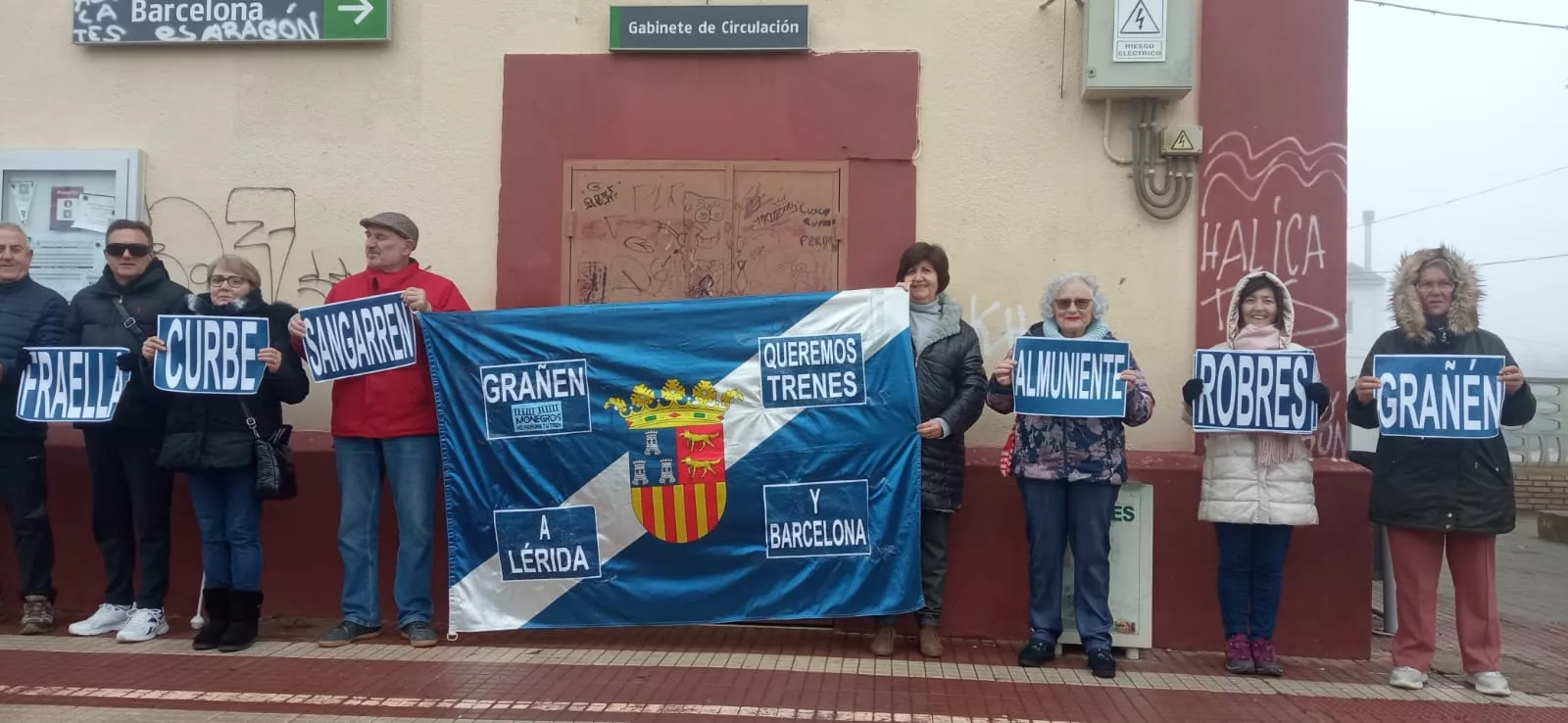 35 Concentración de Monegros No Pierdas Tu Tren en Grañén.