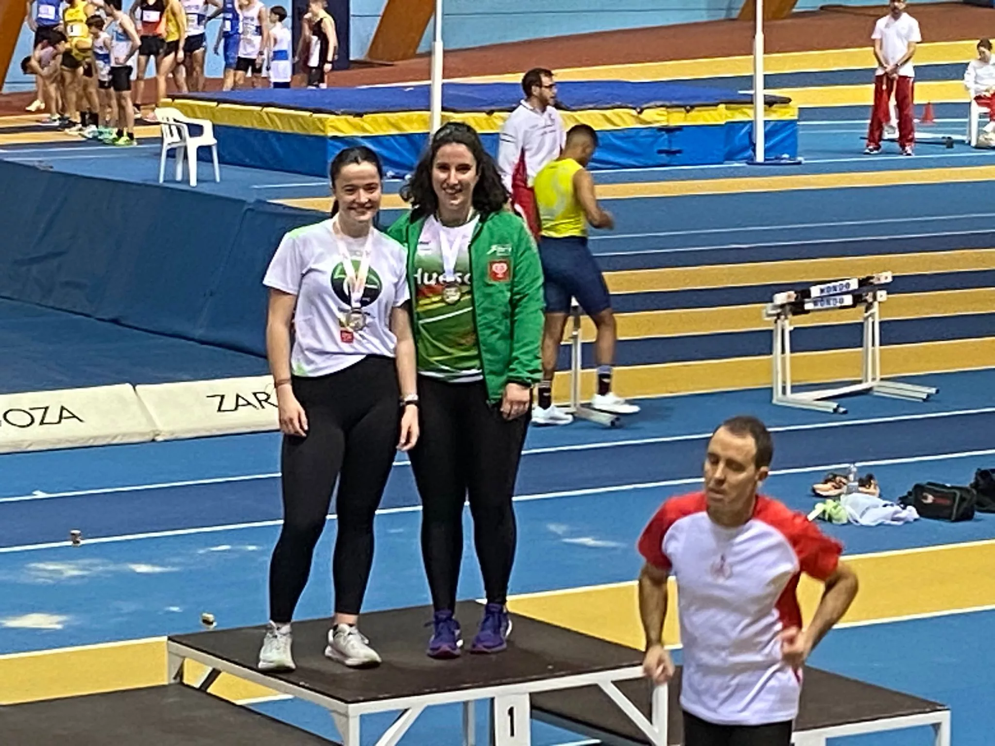 Andrea Portaña y Alba Marín, oro y plata en peso