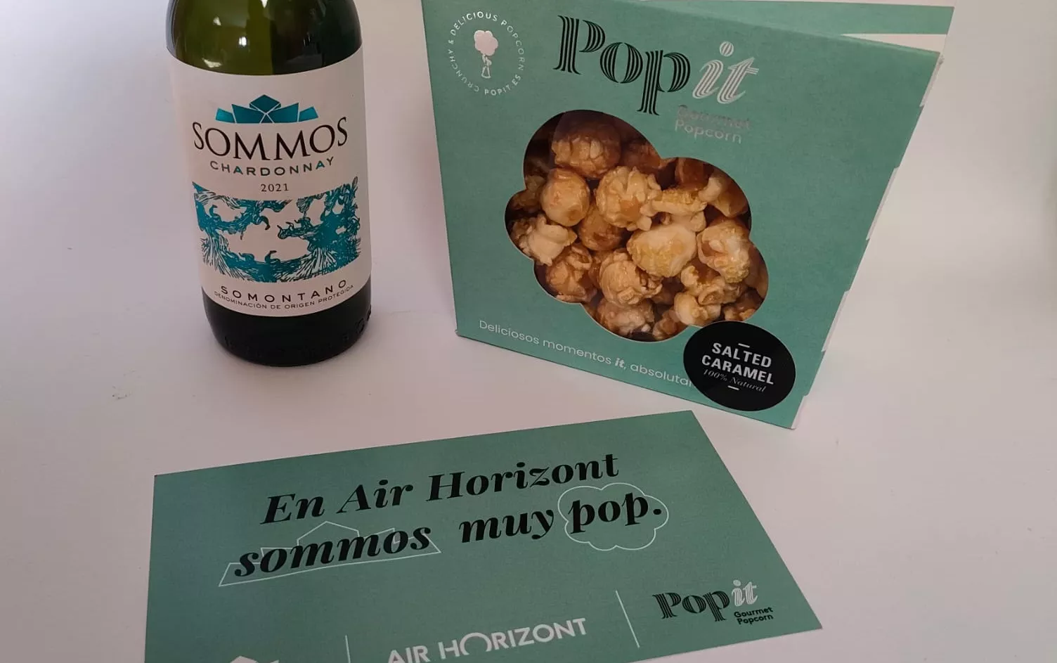Sommos, Popit y Air Horizont, una alianza de altos vuelos