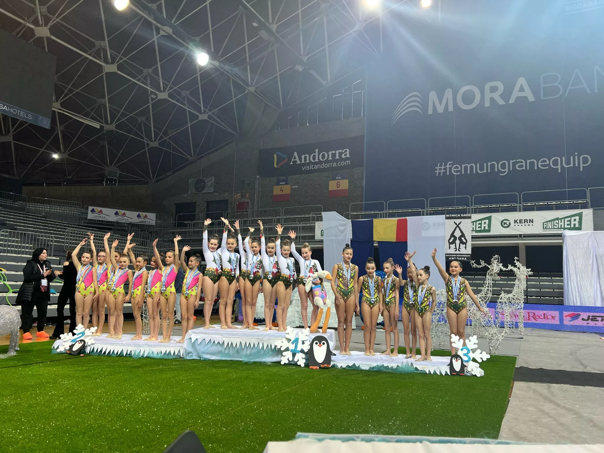 Alevín conjuntos 5 aros, segundas y terceras (Club 2000)