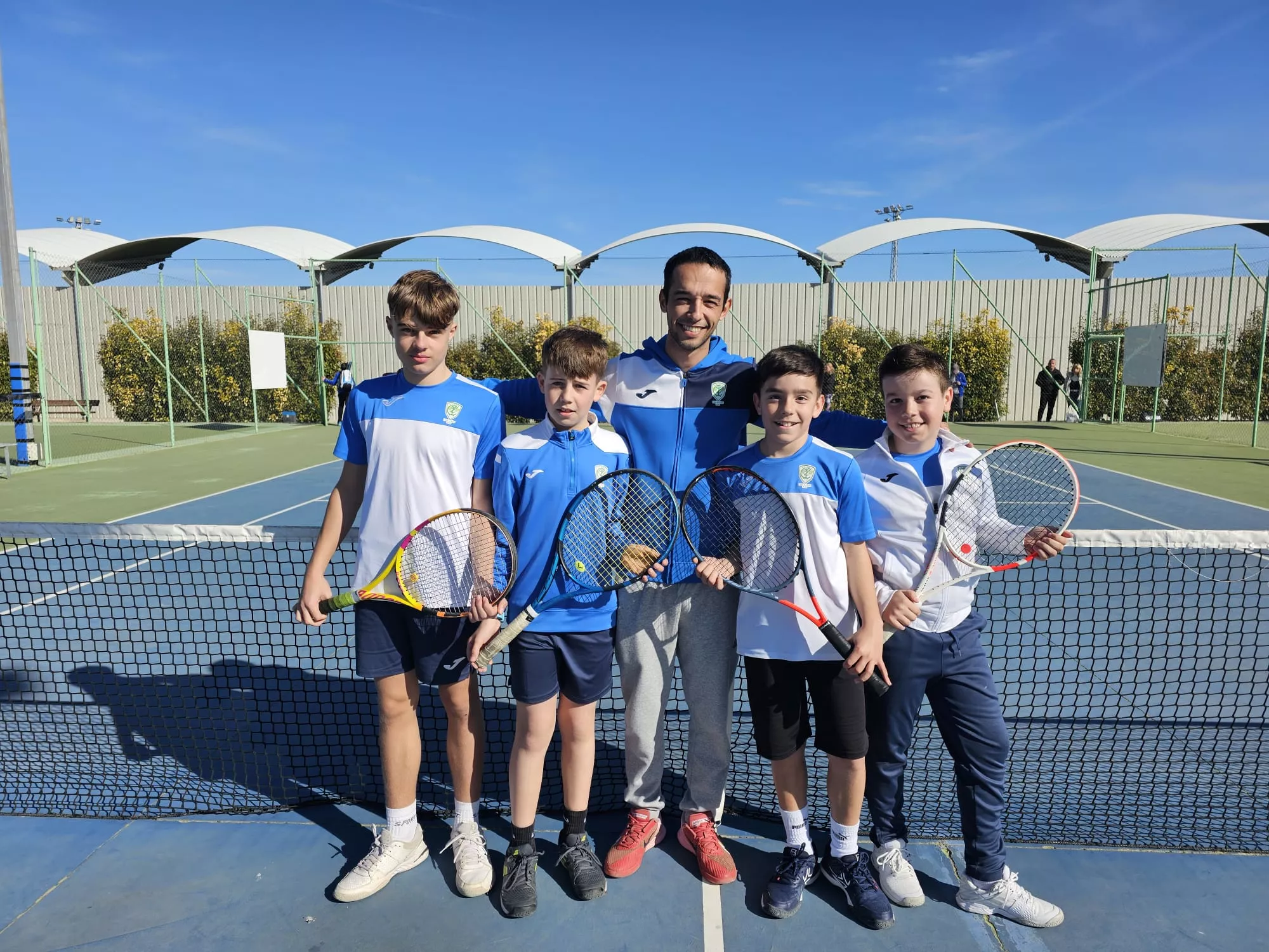 El Club Tenis Zoiti superó (1-2) al AD Tenis Turiaso en la liga Infantil de Aragón por equipos