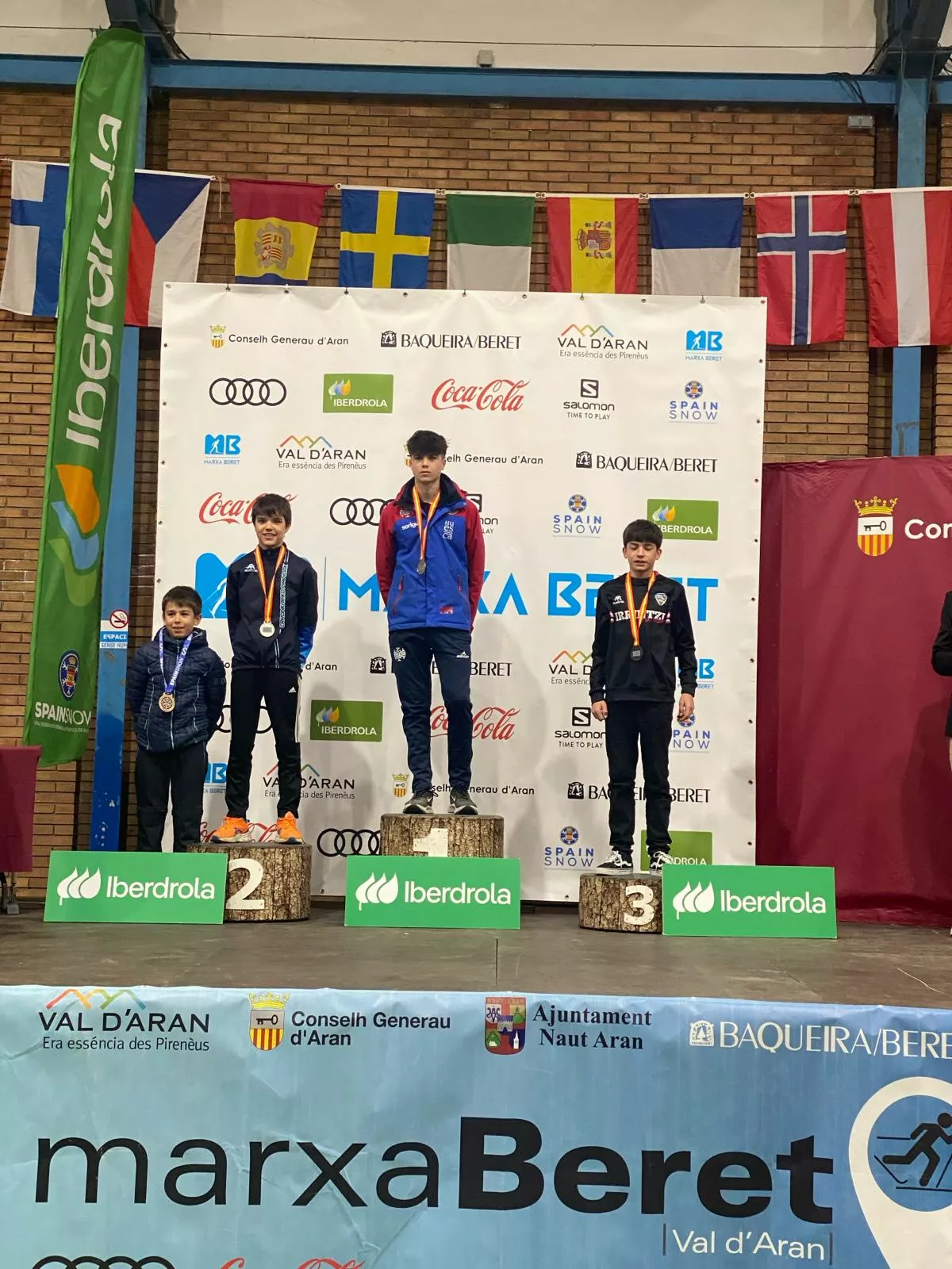 El Ski Club Aspe sumó varias medallas en Baqueira Beret.