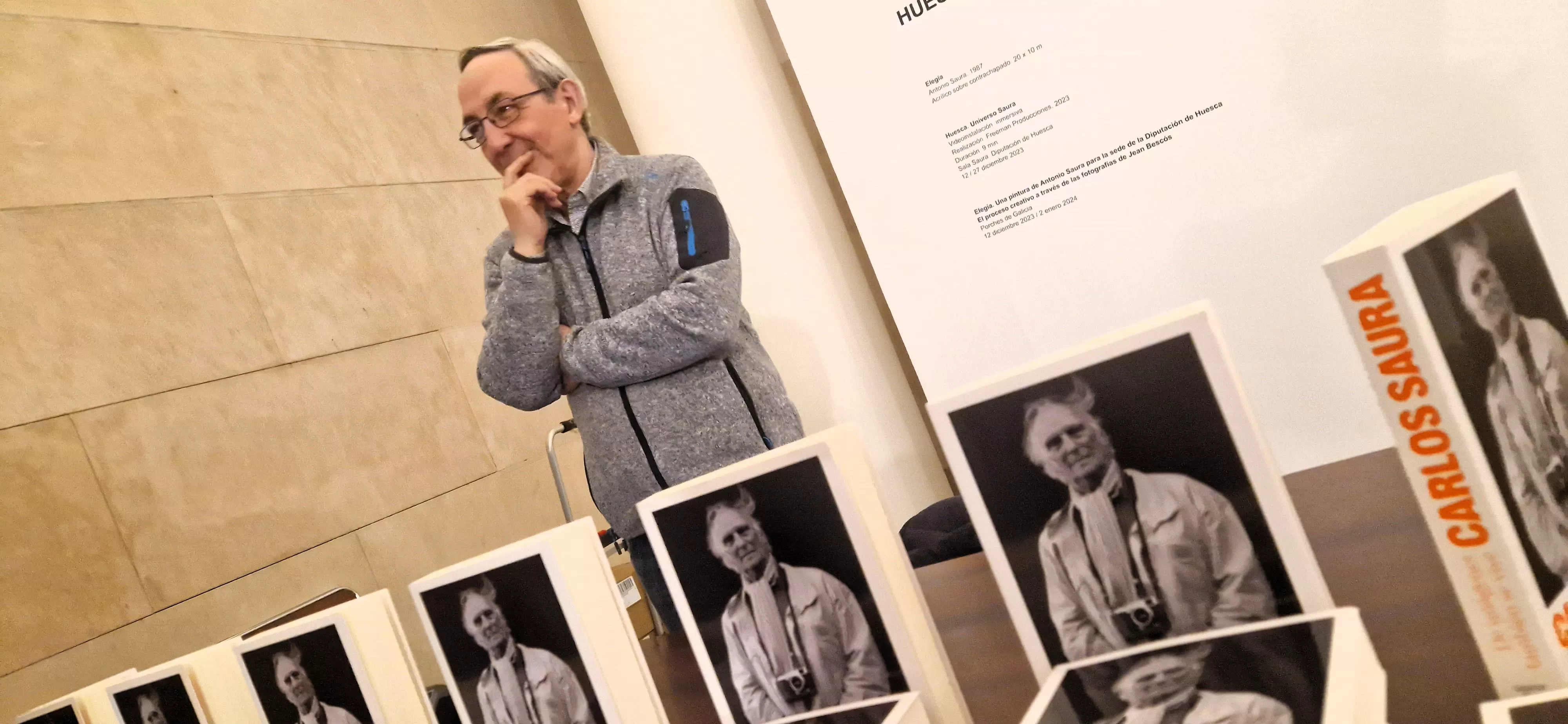Presentación del libro de memorias de Carlos Saura. Foto Myriam Martínez