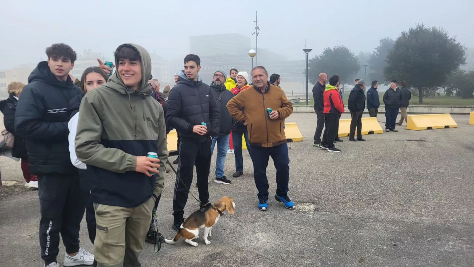 Impresionante tractorada en Huesca