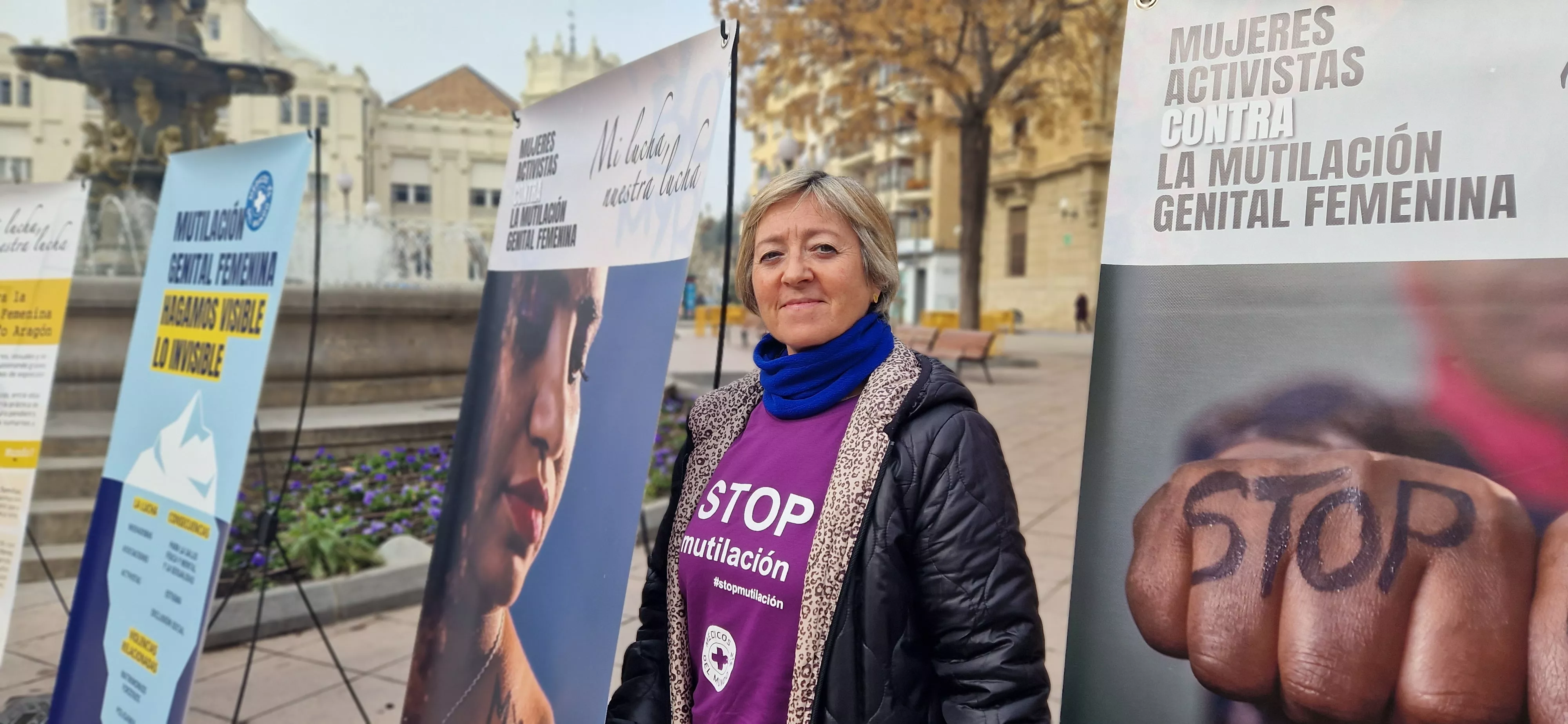 Margarita Alfaro, voluntaria de Médicos del Mundo, abrirá las jornadas. Foto Myriam Martínez