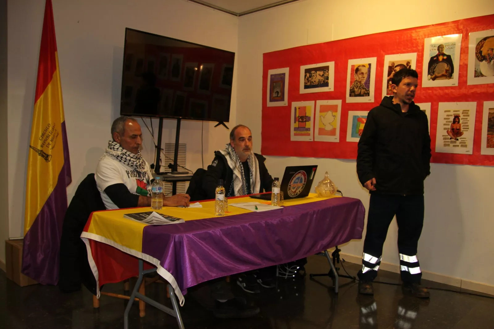 Ibrahim Abiyat, Daniel García y José Manuel Carri. Ibrahim Abiyat, Daniel García y José Manuel Carri.