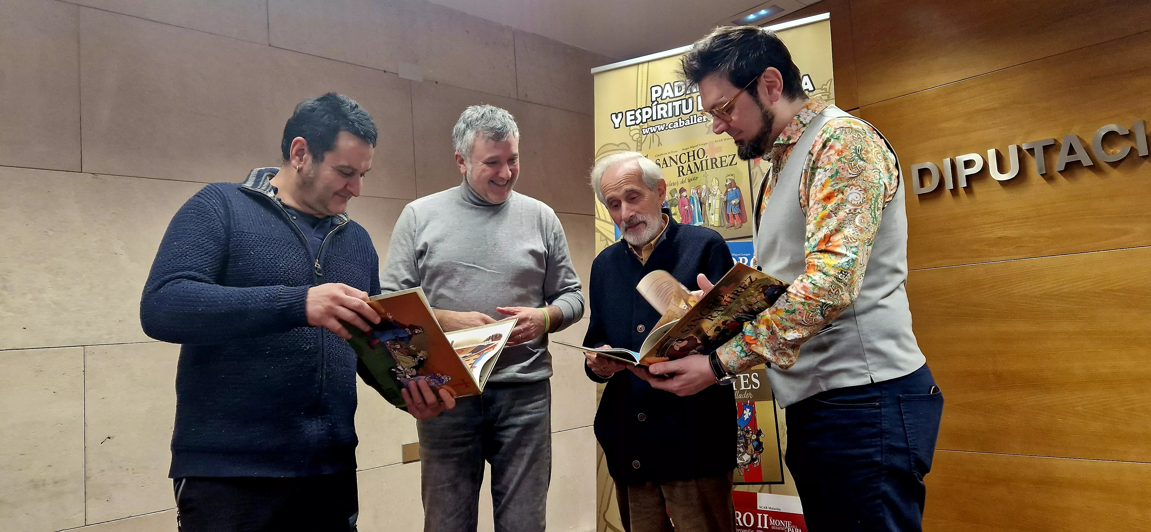  Sancho Ramírez, los Pilares del Reino es el quinto título de la colección de reyes de Aragón. Foto Myriam Martínez
