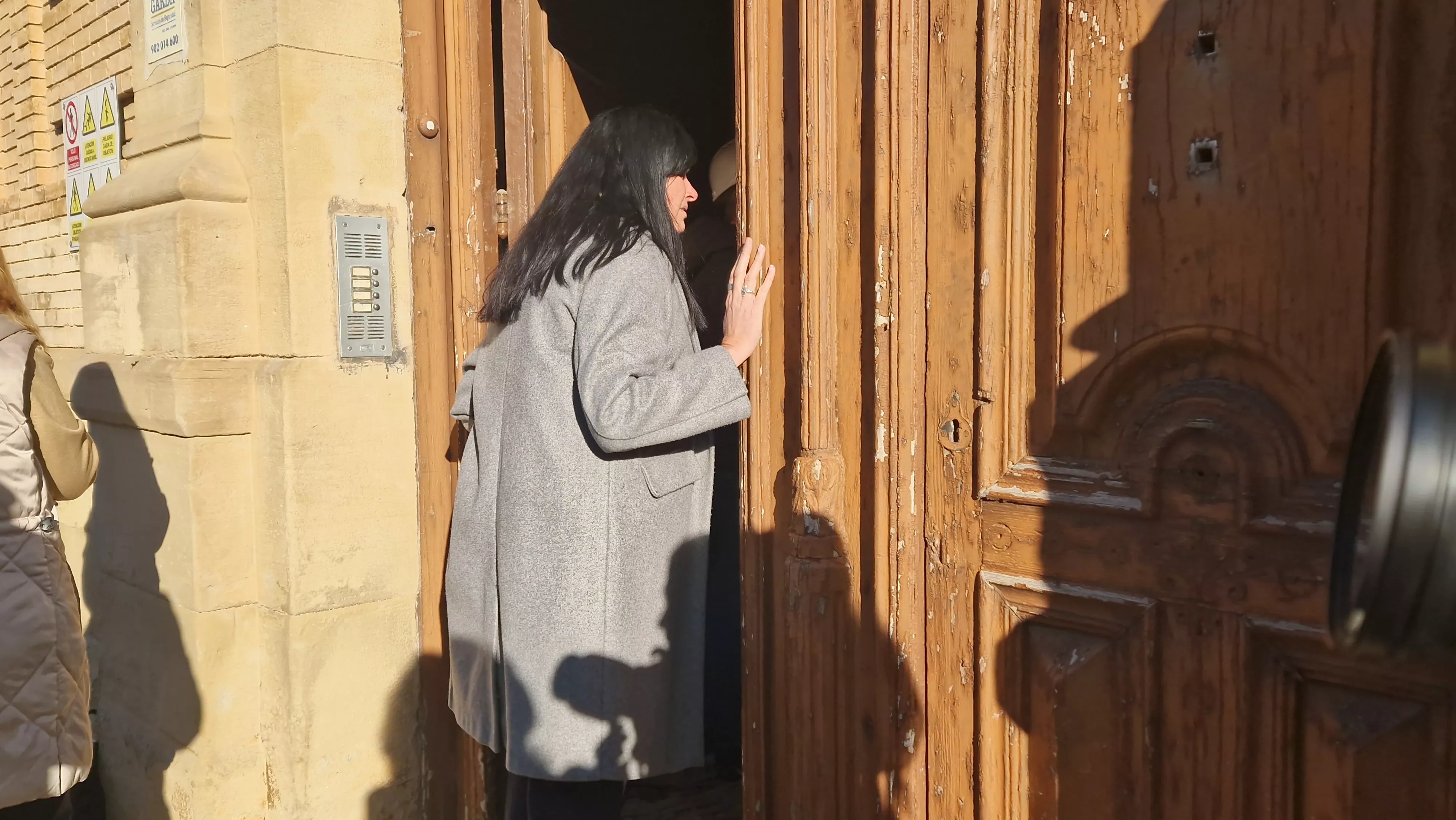 Actual estado del Seminario de Huesca. Foto Myriam Martínez