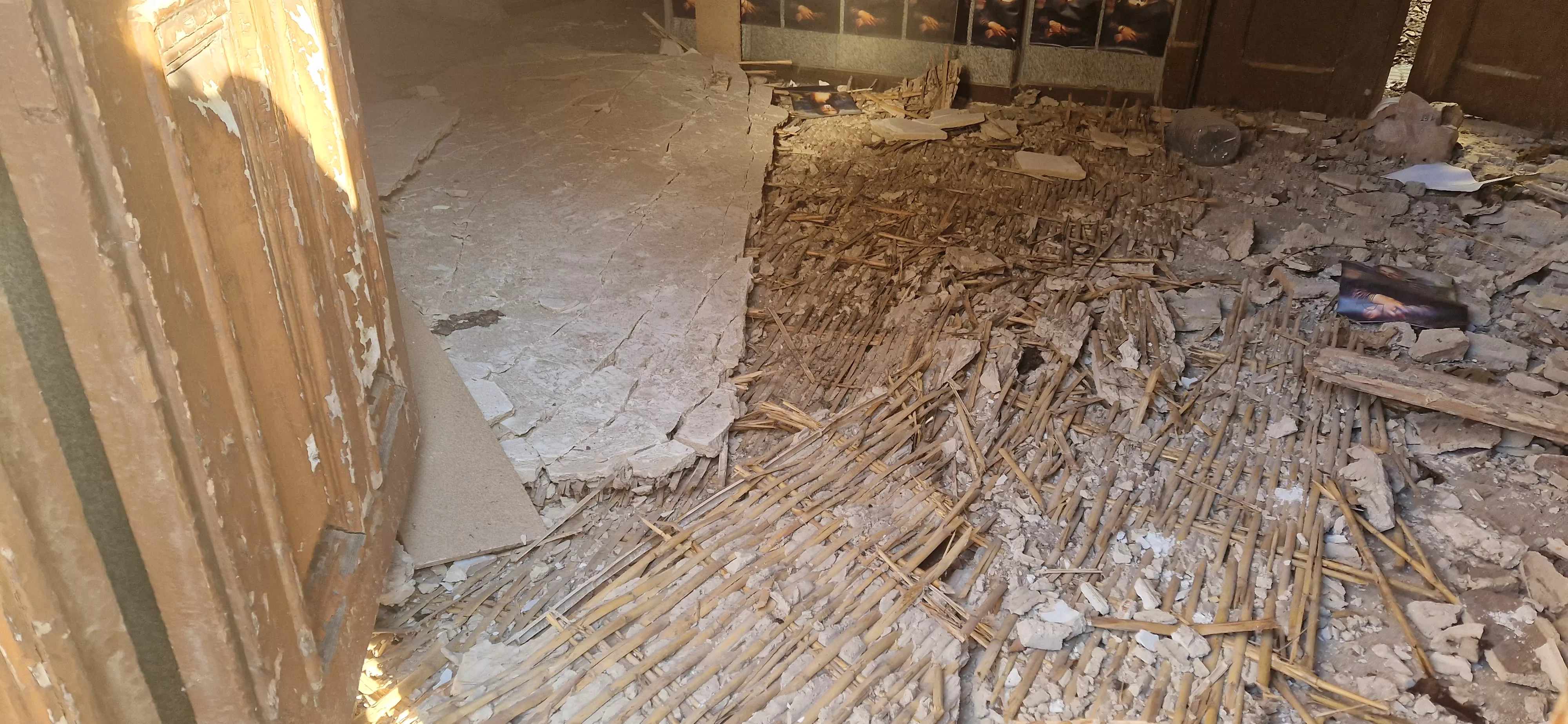 Actual estado del Seminario de Huesca. Foto Myriam Martínez