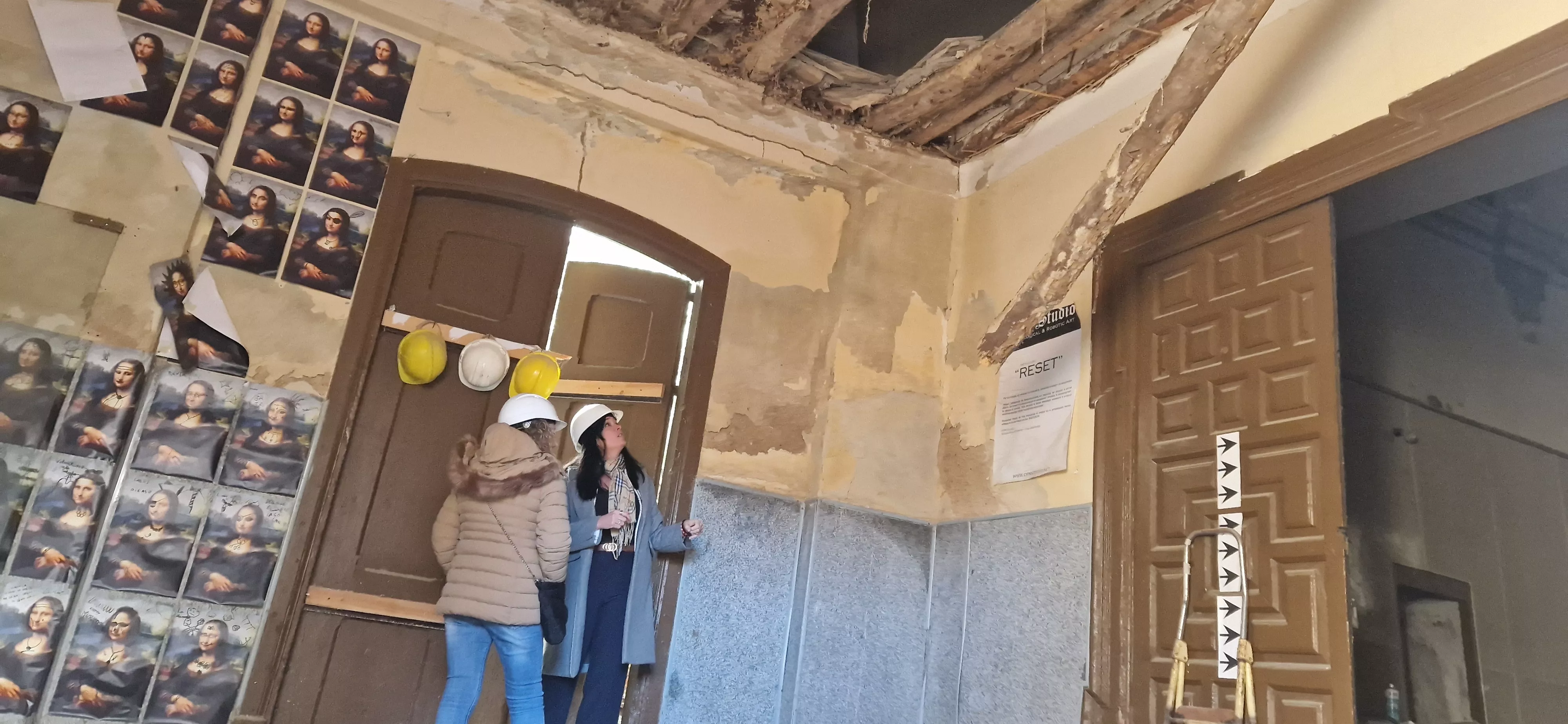 Actual estado del Seminario de Huesca. Foto Myriam Martínez